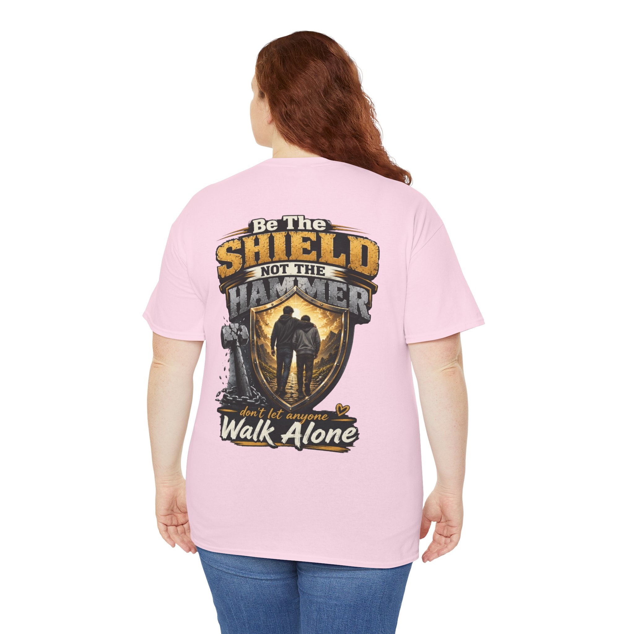 Be The Shield Unisex Heavy Cotton Tee
