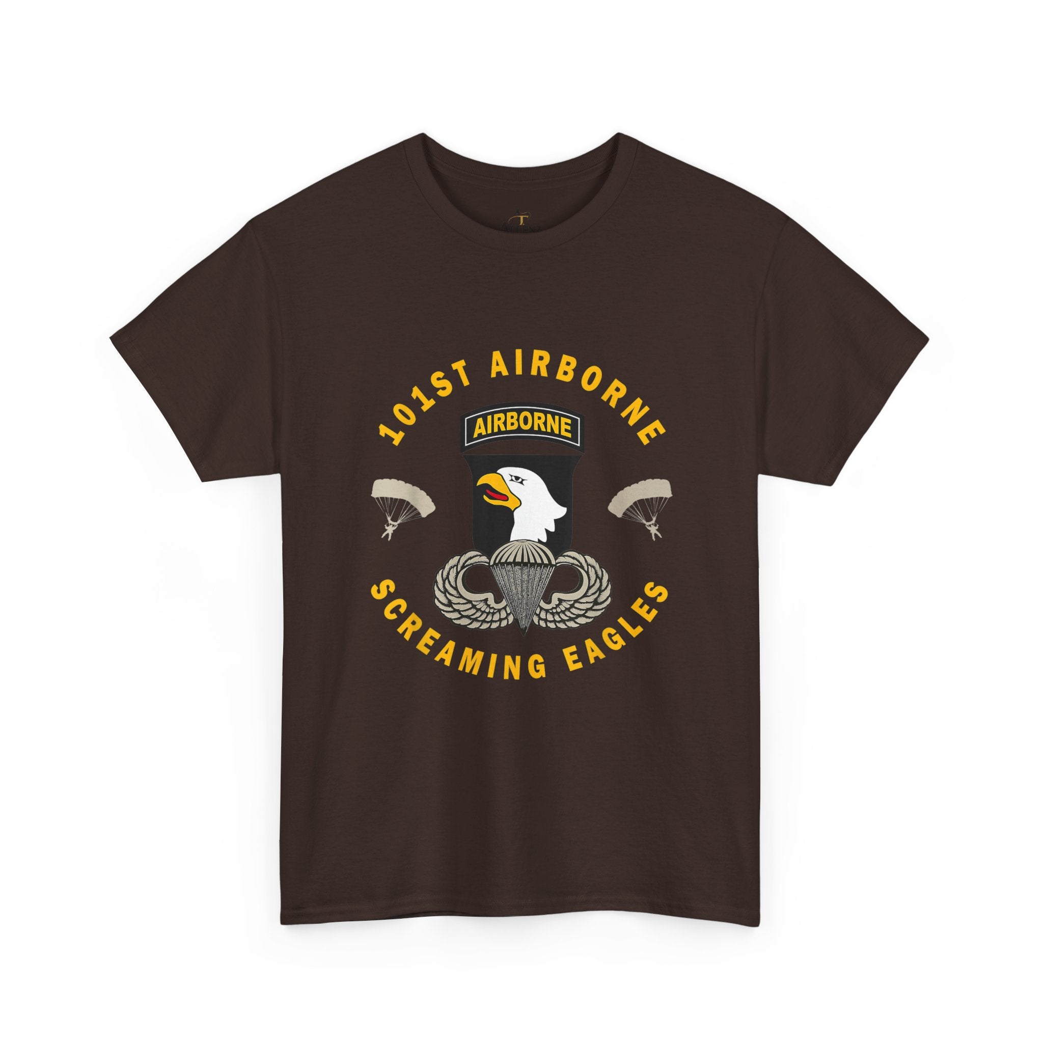 Unisex Heavy Cotton Tee 🦅 101st Airborne “Screaming Eagles” Veteran