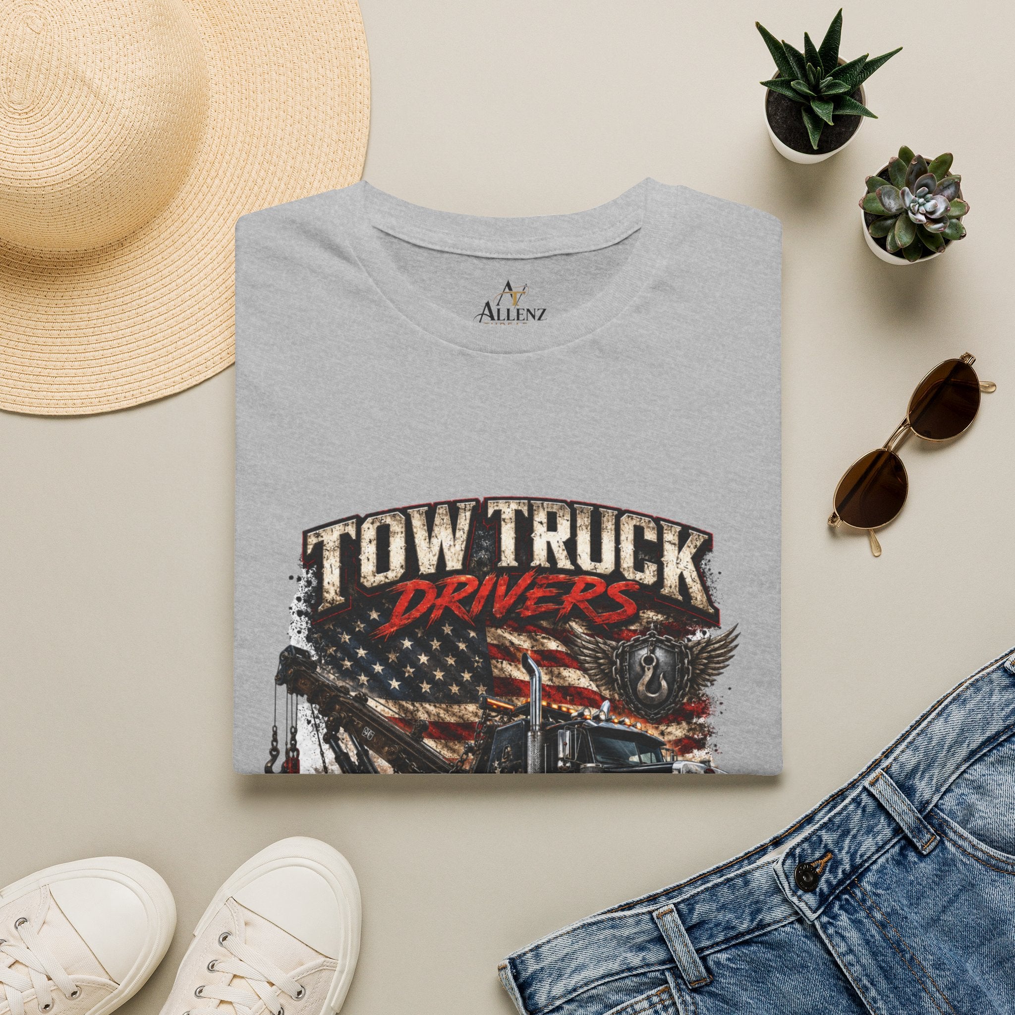 Tow Truck Driver Unisex Softstyle T-Shirt