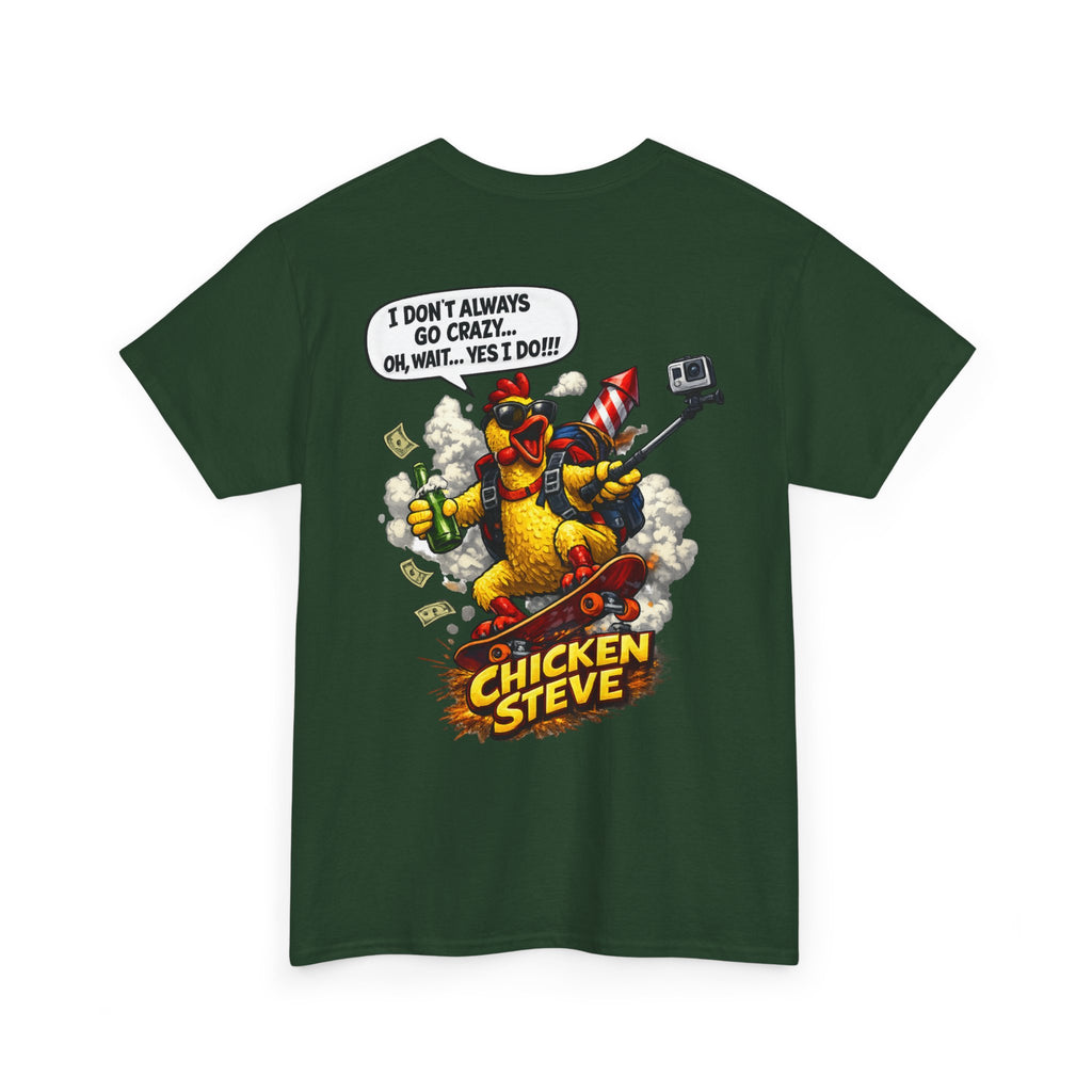 Unisex Heavy Cotton Tee    Chicken Steve's Adventures