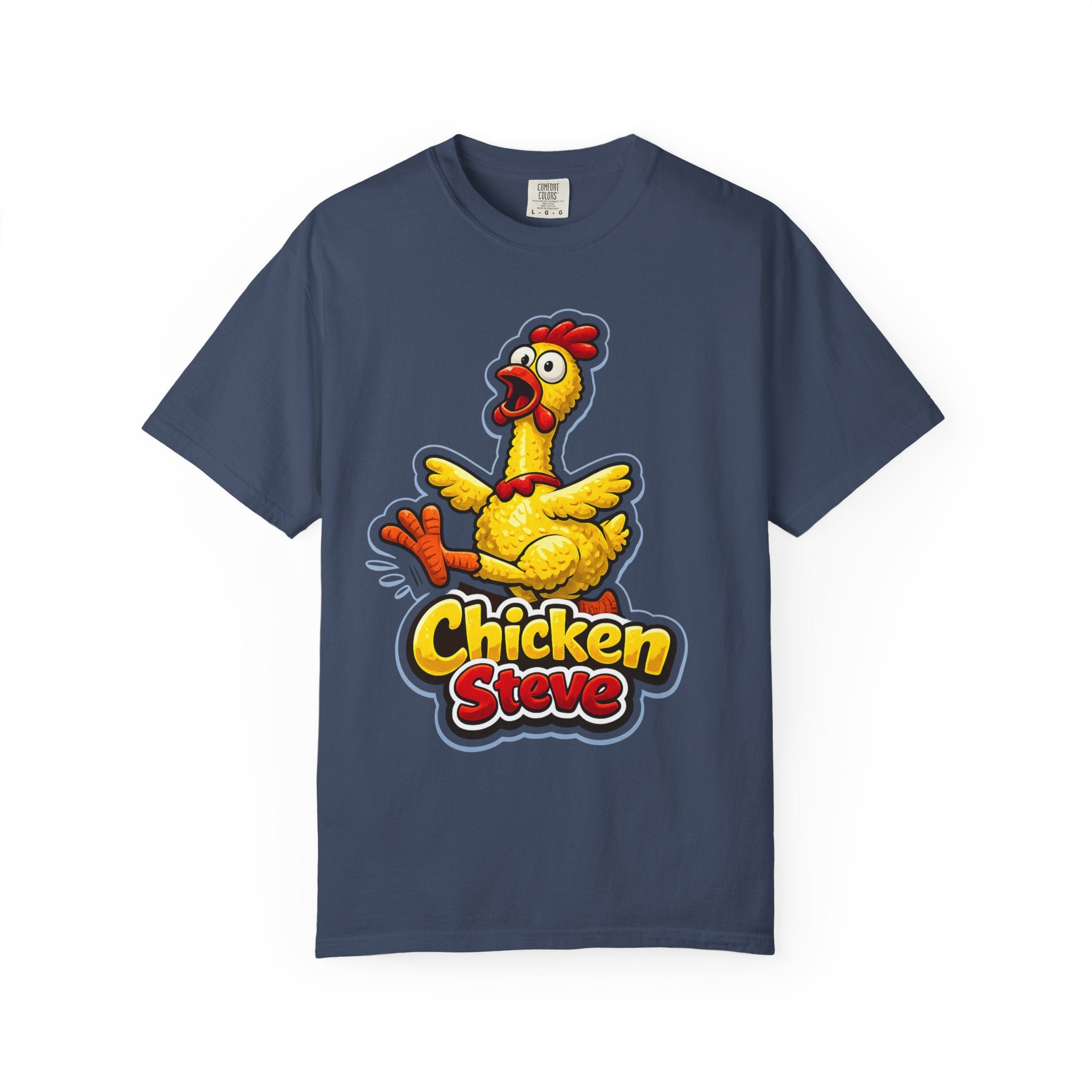 Chicken Steve T-Shirt — Funny Cartoon Chicken Graphic Tee