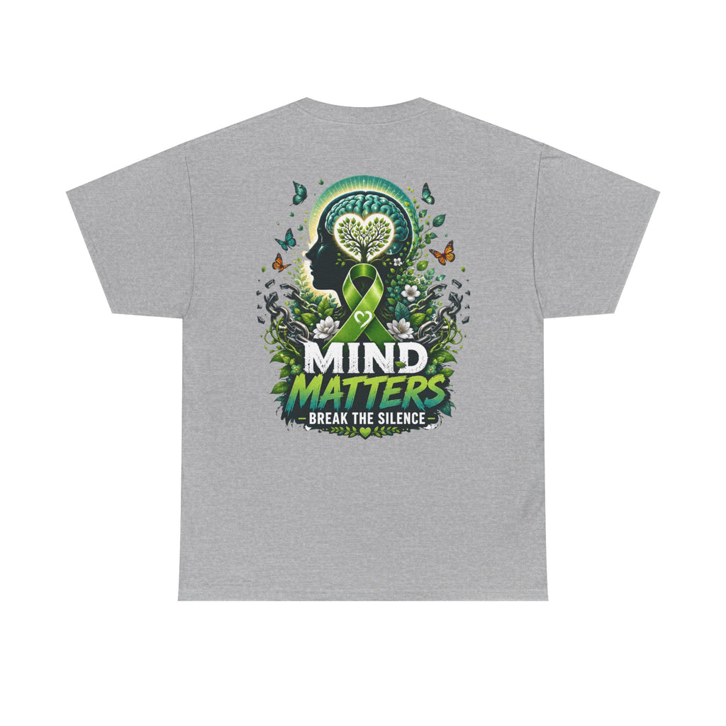 Break the Silence Mental Health Unisex Heavy Cotton Tee