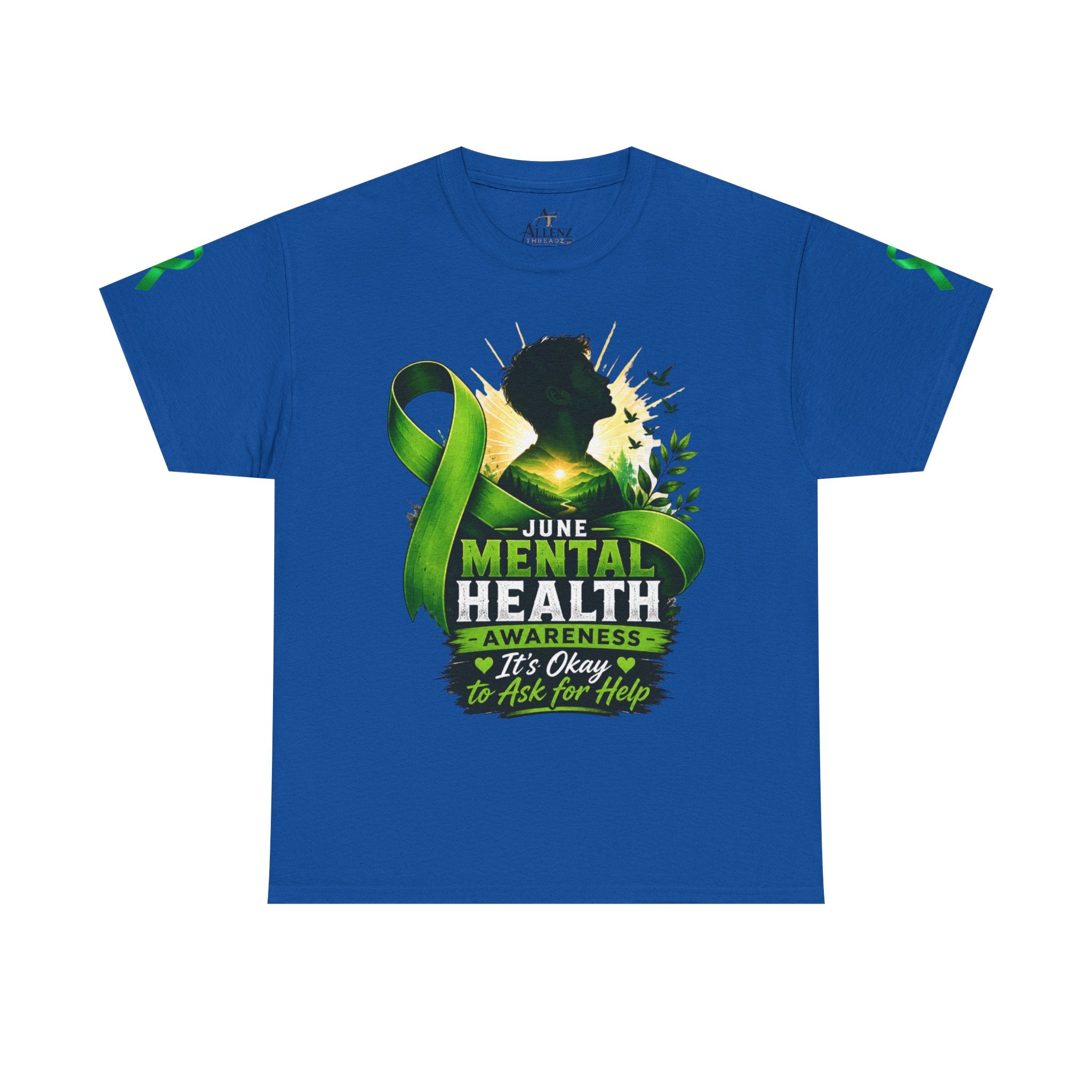 Men's Mental Health Awareness Unisex Heavy Cotton Tee