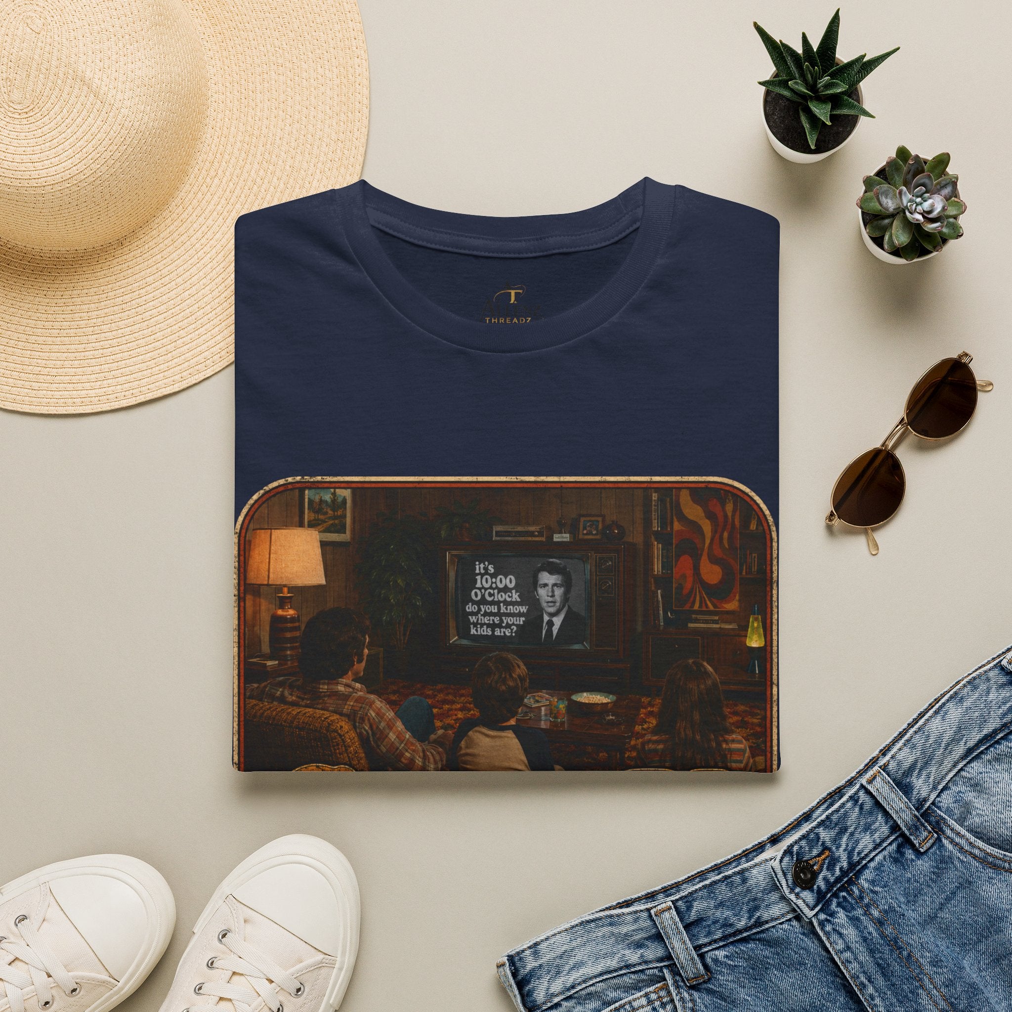 Gen X T-Shirt — "Gen X: The Feral Generation" Retro TV Nostalgia Tee