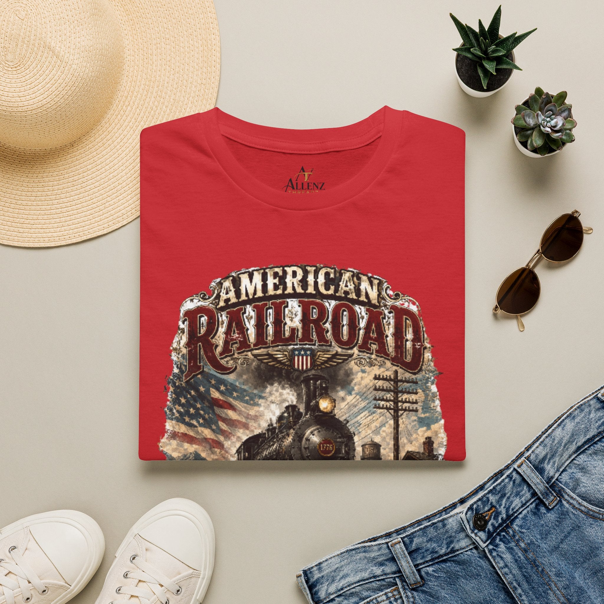 American Railroad Unisex Softstyle T-Shirt
