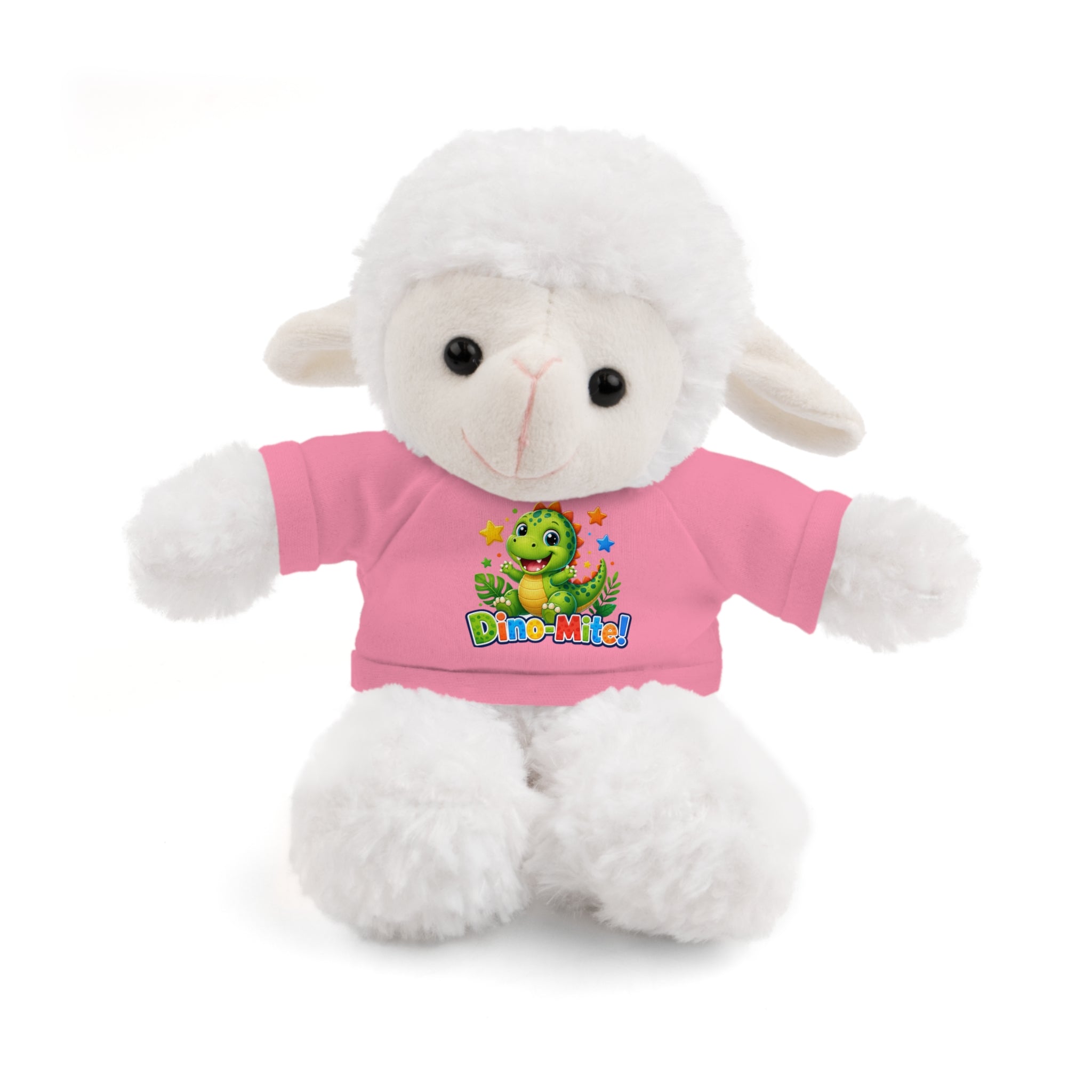 Kids Stuffed Animal with Dino-Mite T-Shirt