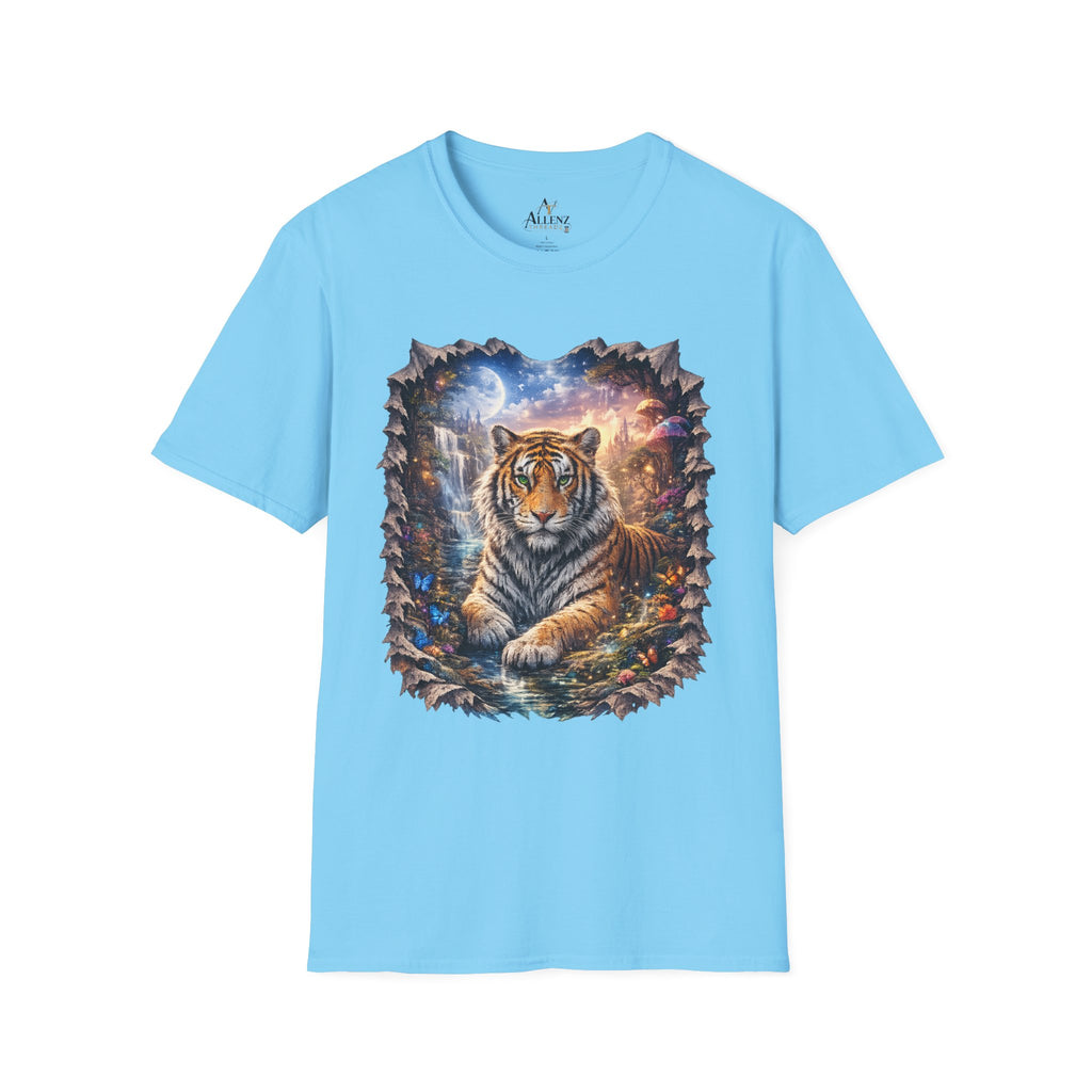 Unisex Softstyle T-Shirt -Fantasy Bengal tiger