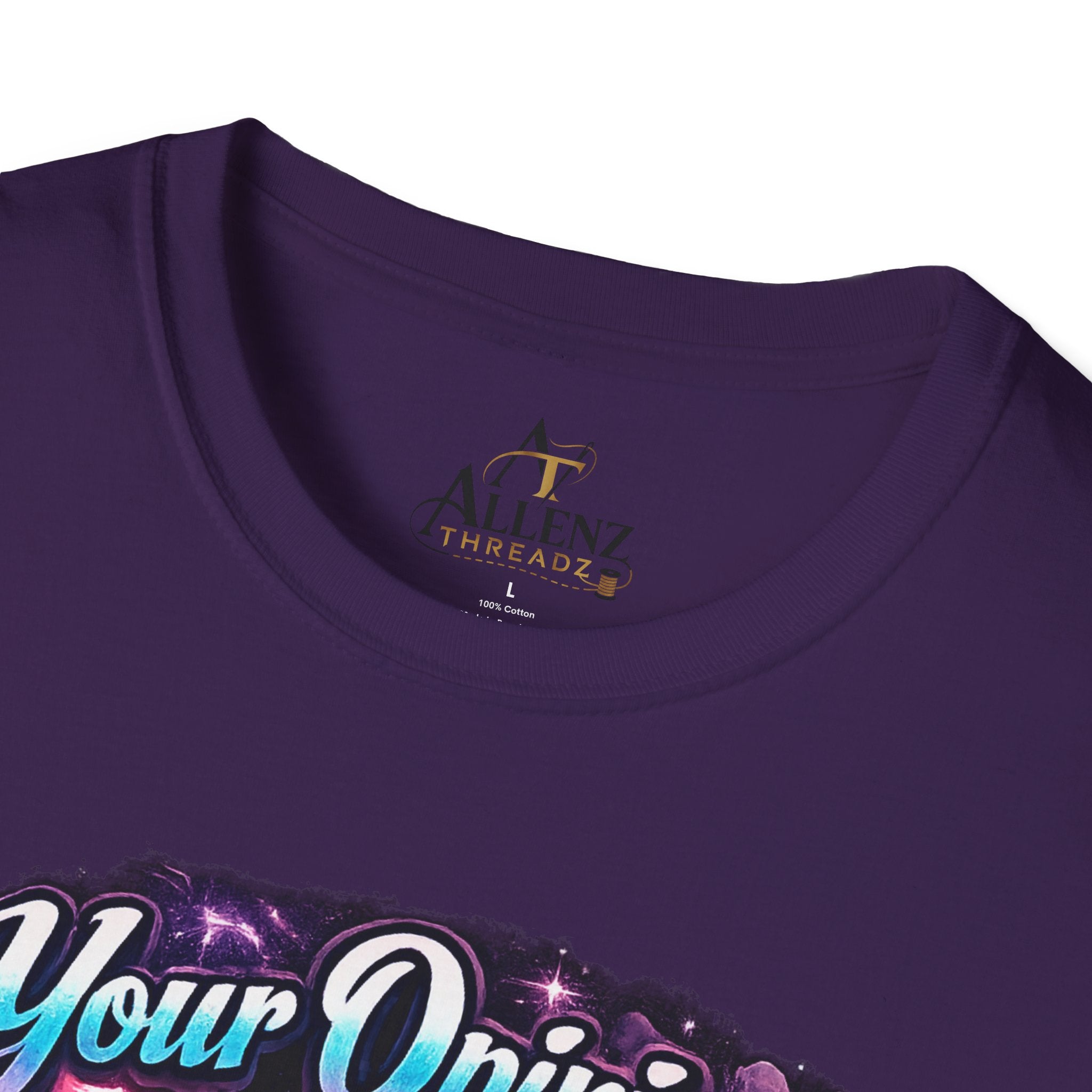 T-Shirt — "Your Opinion Doesn't Define Me, I Define Myself" Empowerment Graphic Tee