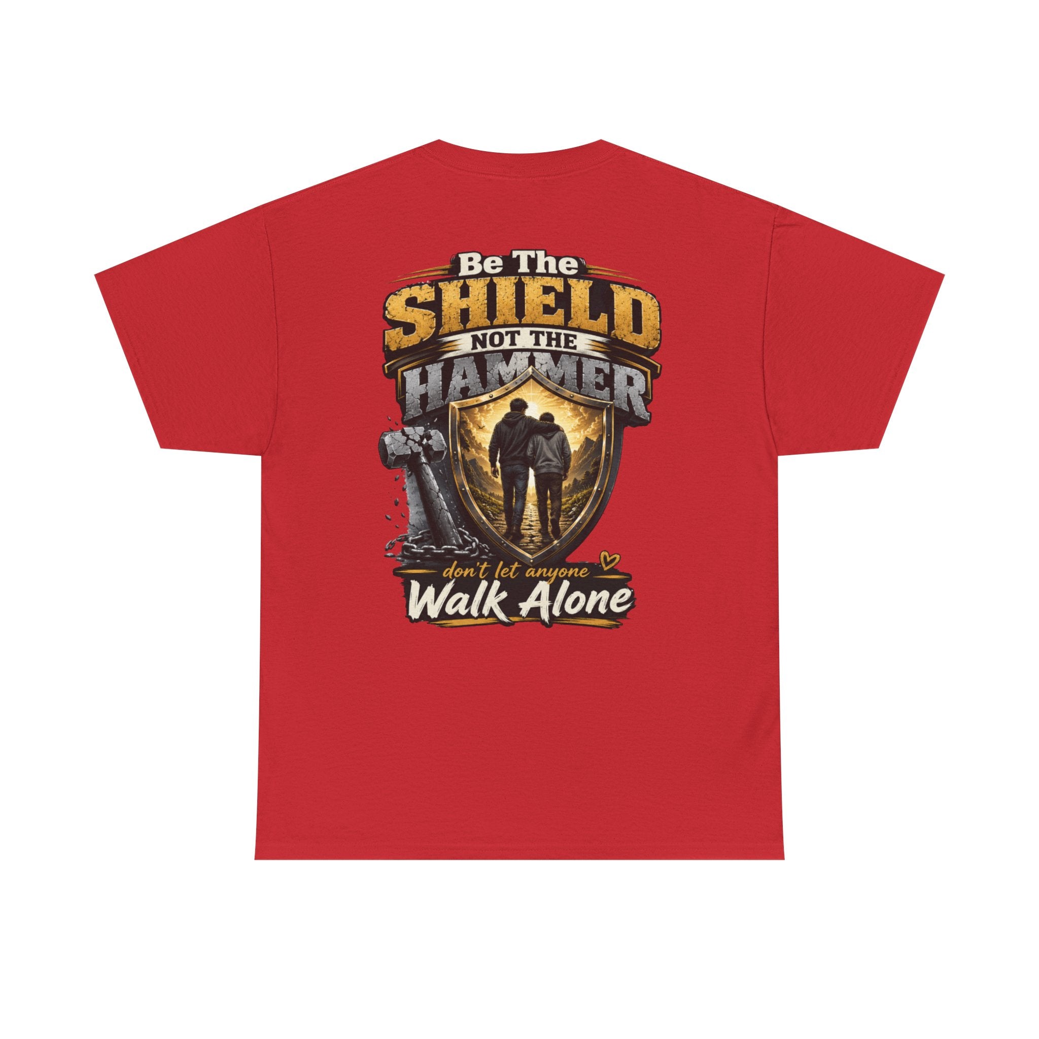 Be The Shield Unisex Heavy Cotton Tee