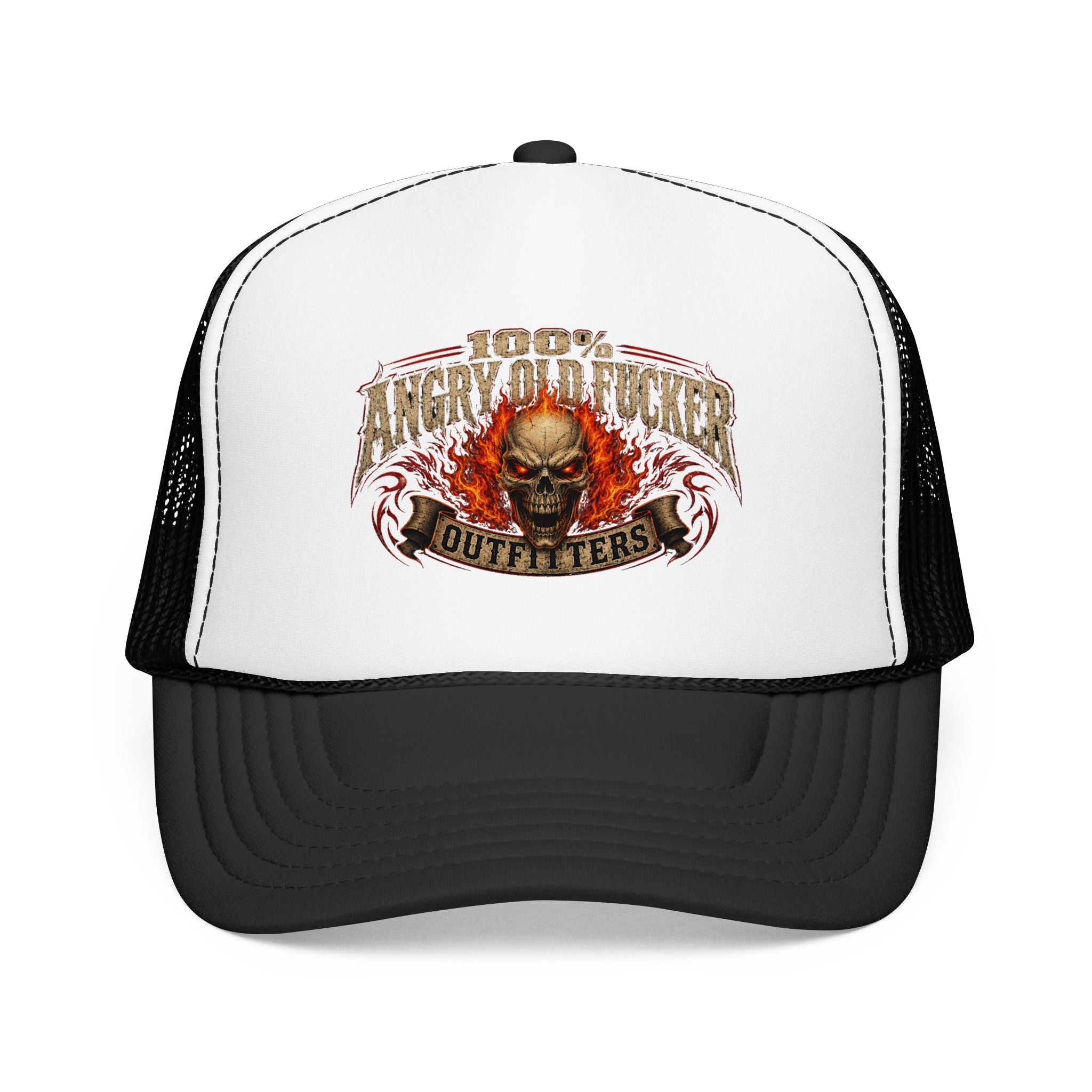 Foam Trucker Hat. 100% angry old man.
