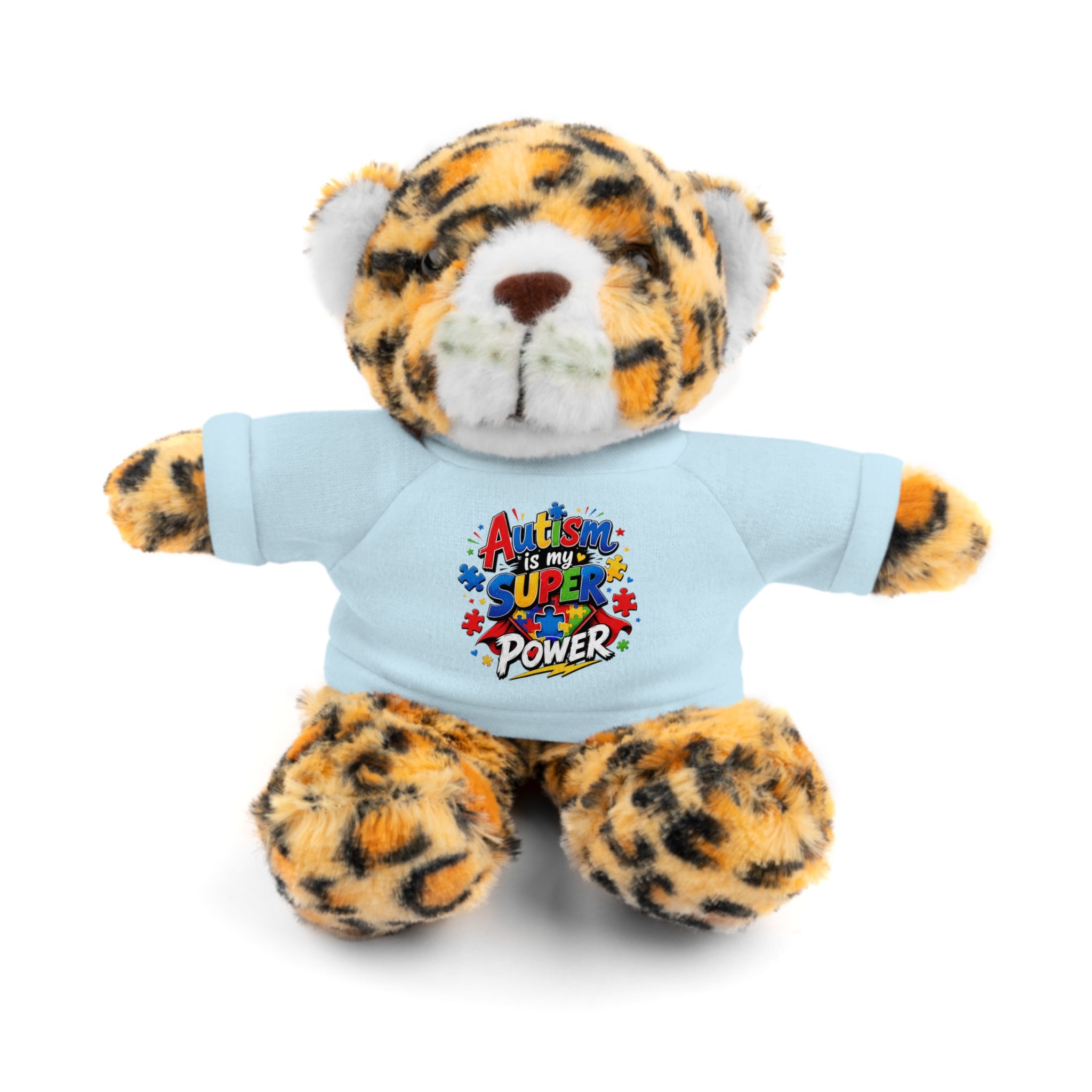 Kids Stuffed Animal with Autism T-Shirt