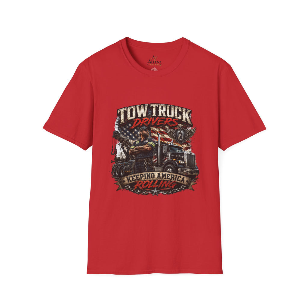 Tow Truck Driver Unisex Softstyle T-Shirt