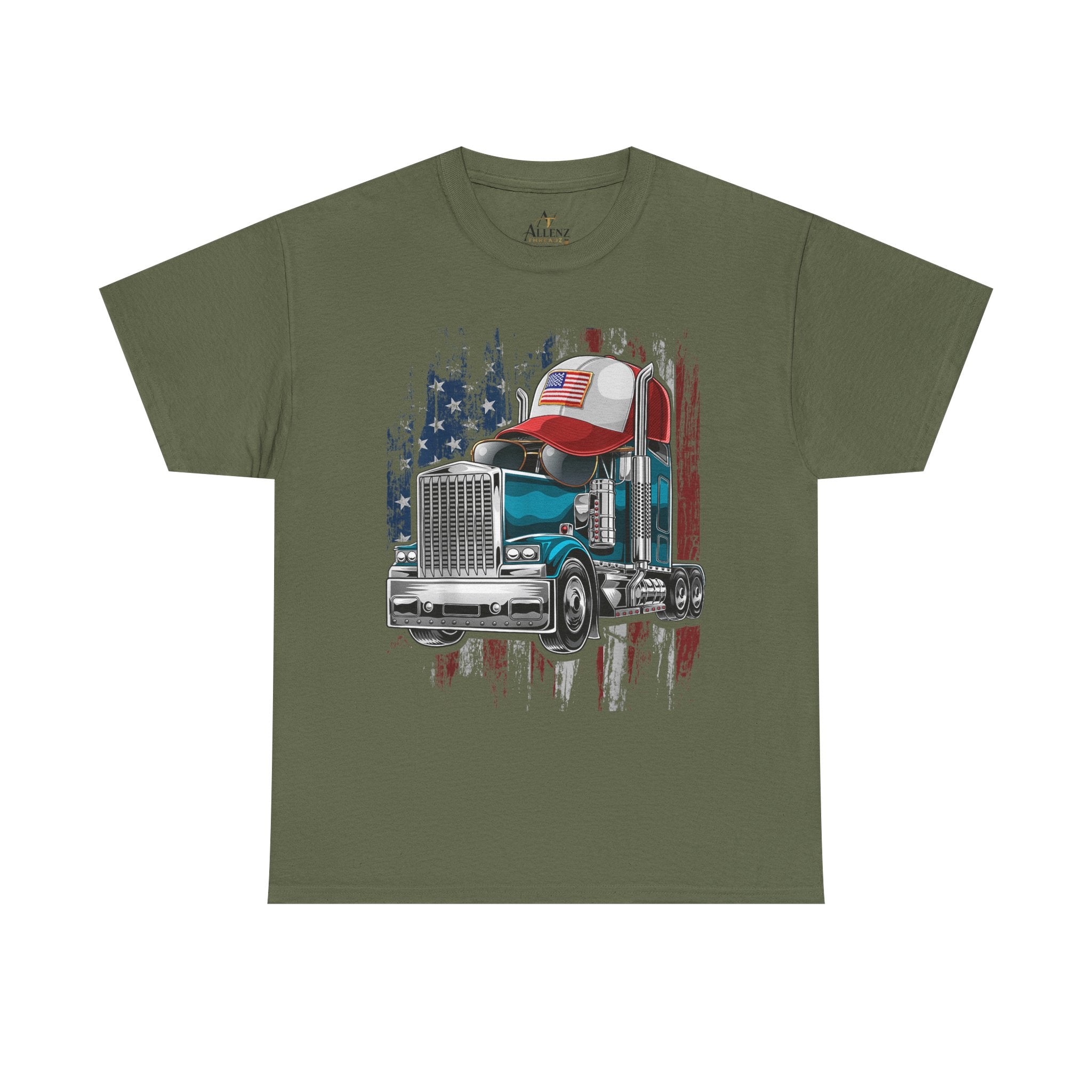 Unisex Heavy Cotton Tee - American Road Warrior Tee