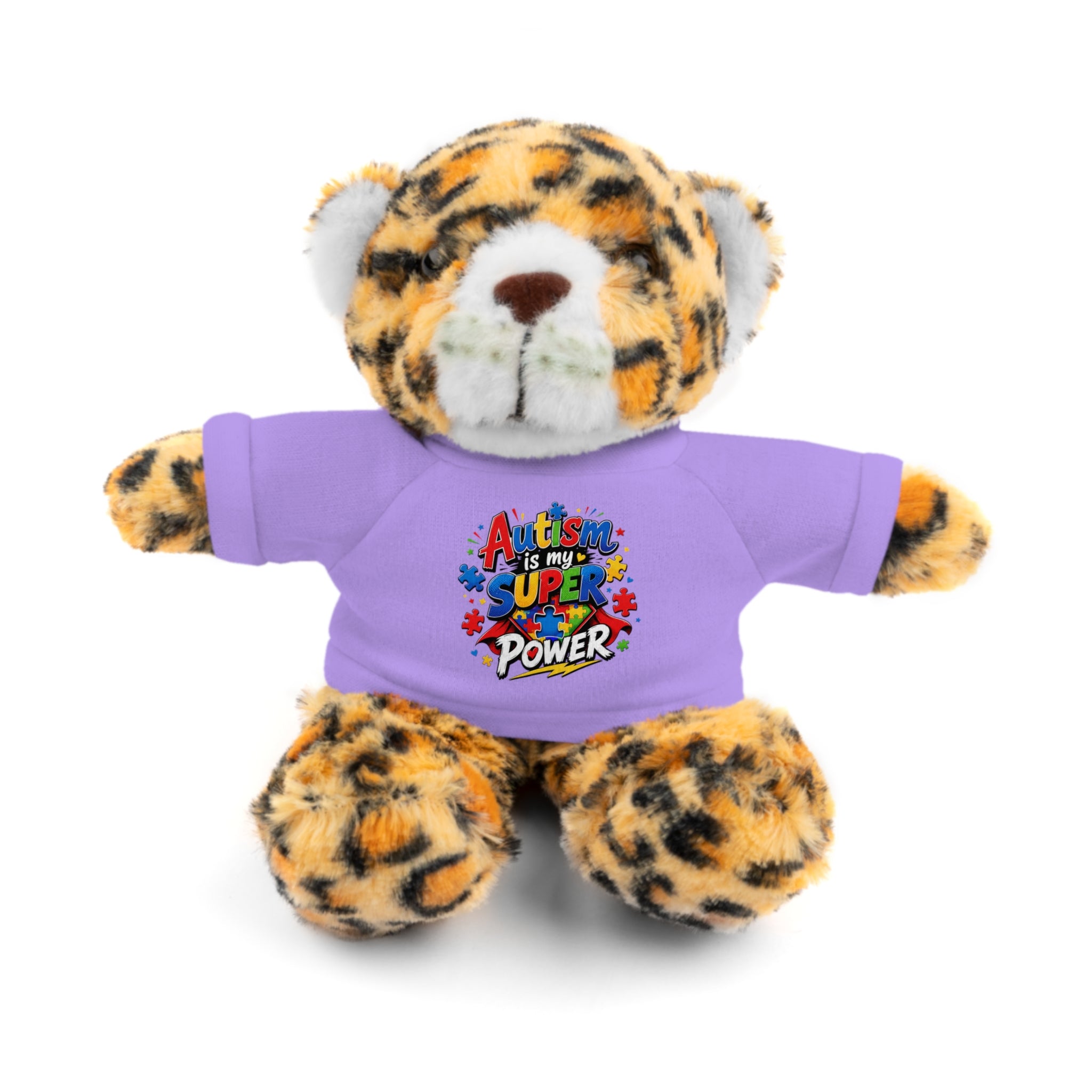 Kids Stuffed Animal with Autism T-Shirt
