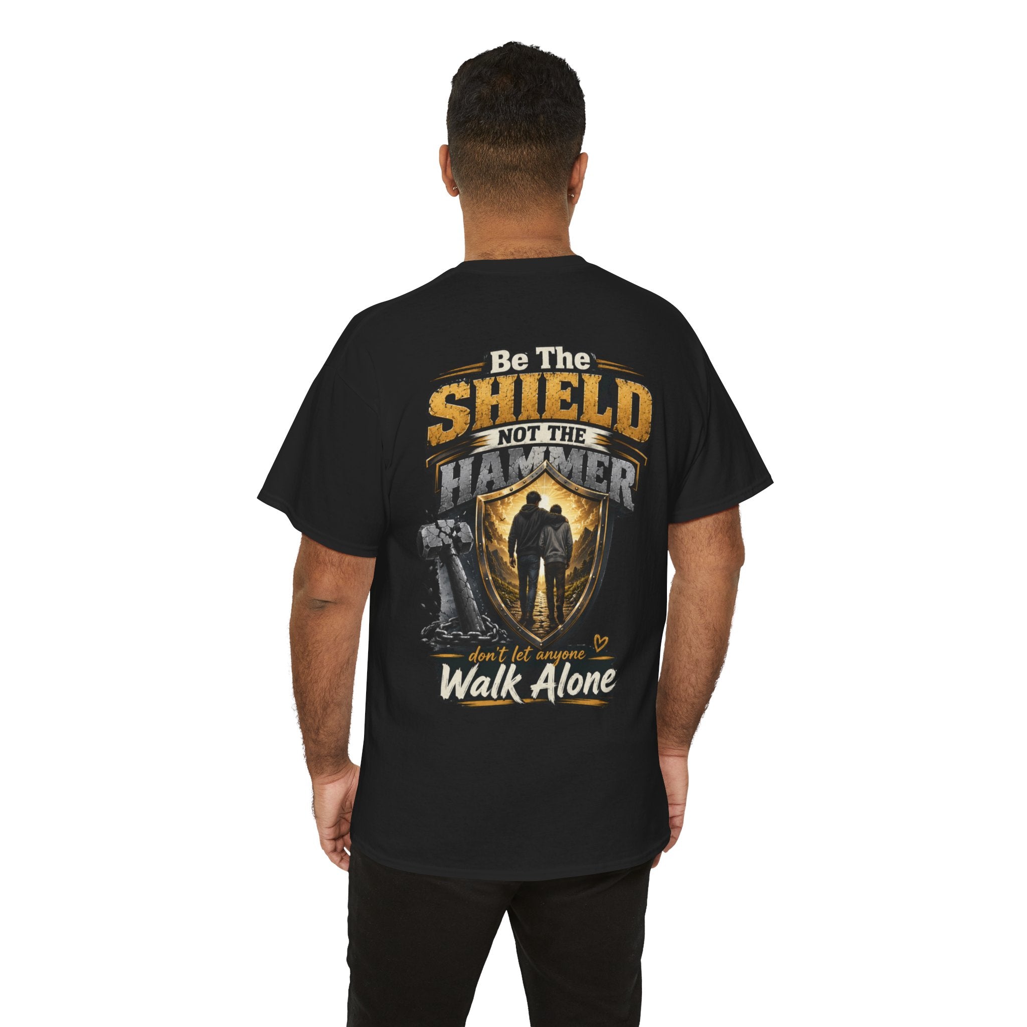 Be The Shield Unisex Heavy Cotton Tee