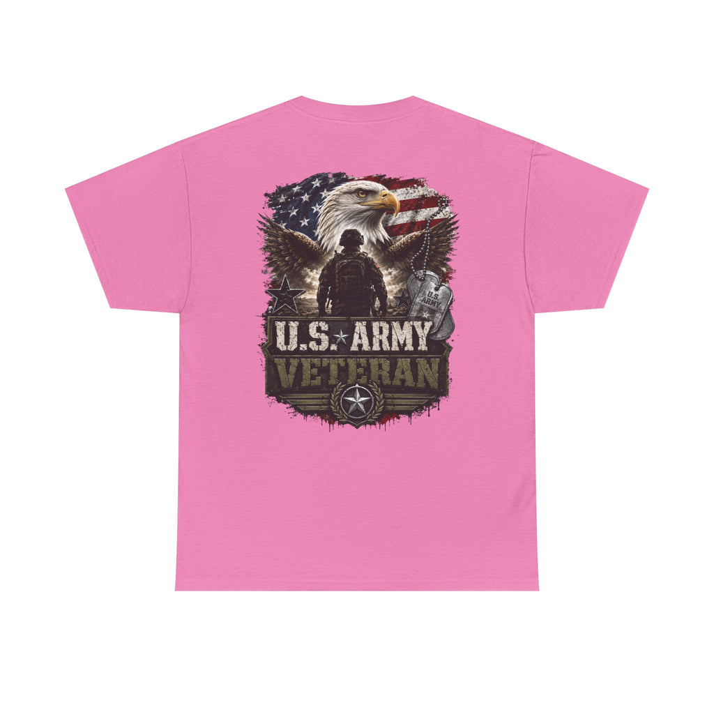 Army Veteran Unisex Heavy Cotton Tee