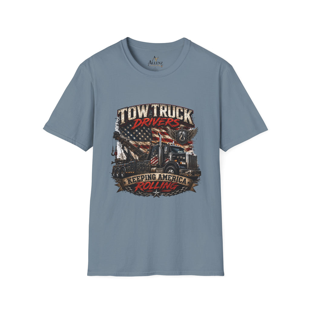 Tow Truck Driver Unisex Softstyle T-Shirt