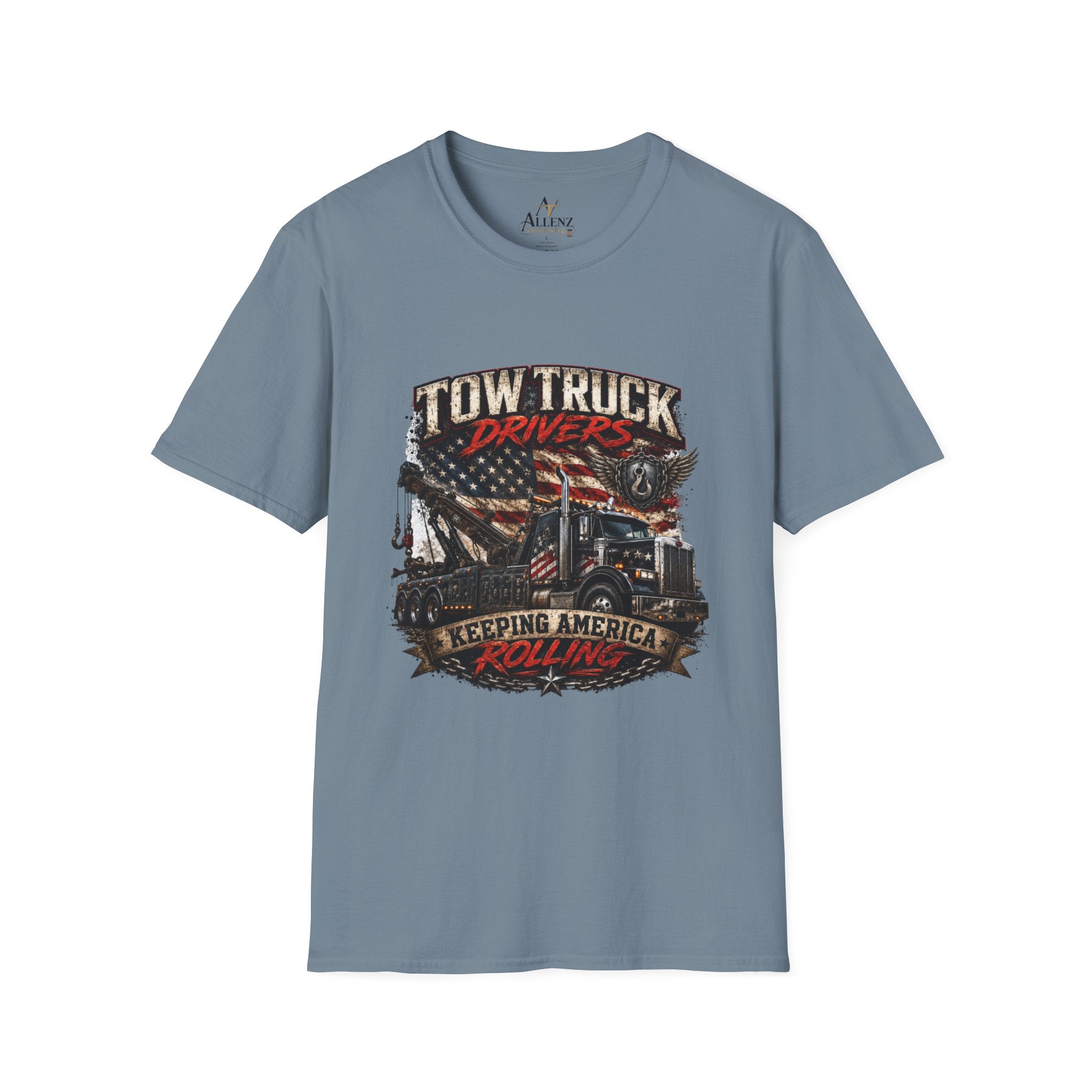 Tow Truck Driver Unisex Softstyle T-Shirt