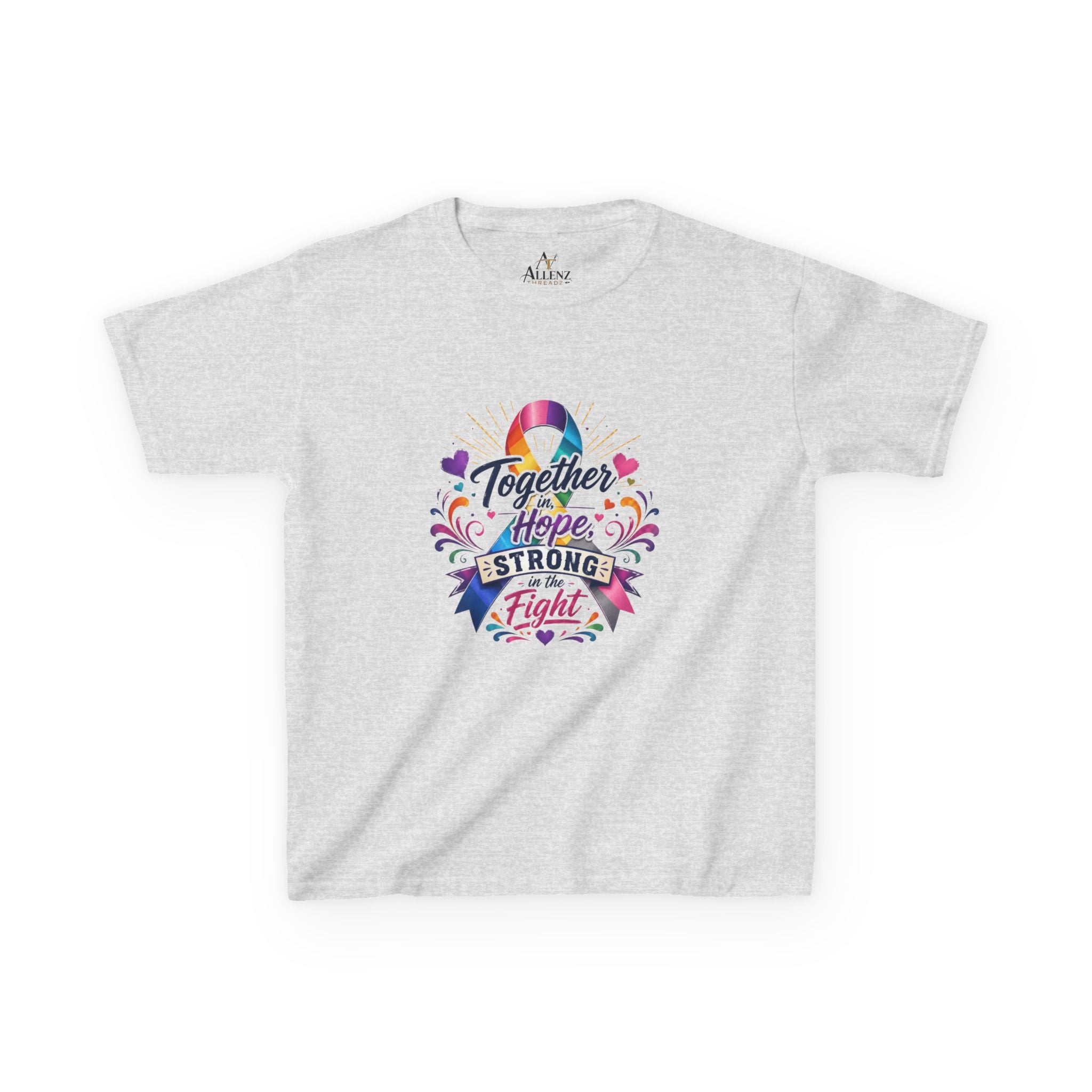 Together In Hope Cancer Awareness Kids Heavy Cotton™ Tee