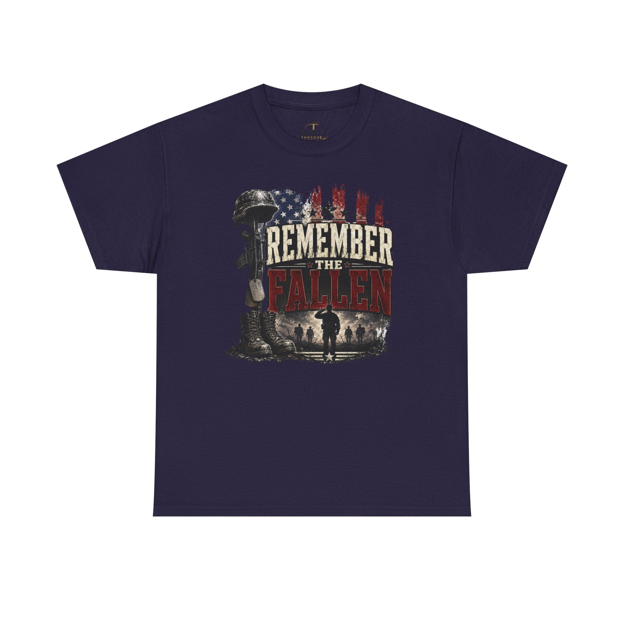 Unisex Heavy Cotton Tee   Military remember the Fallen