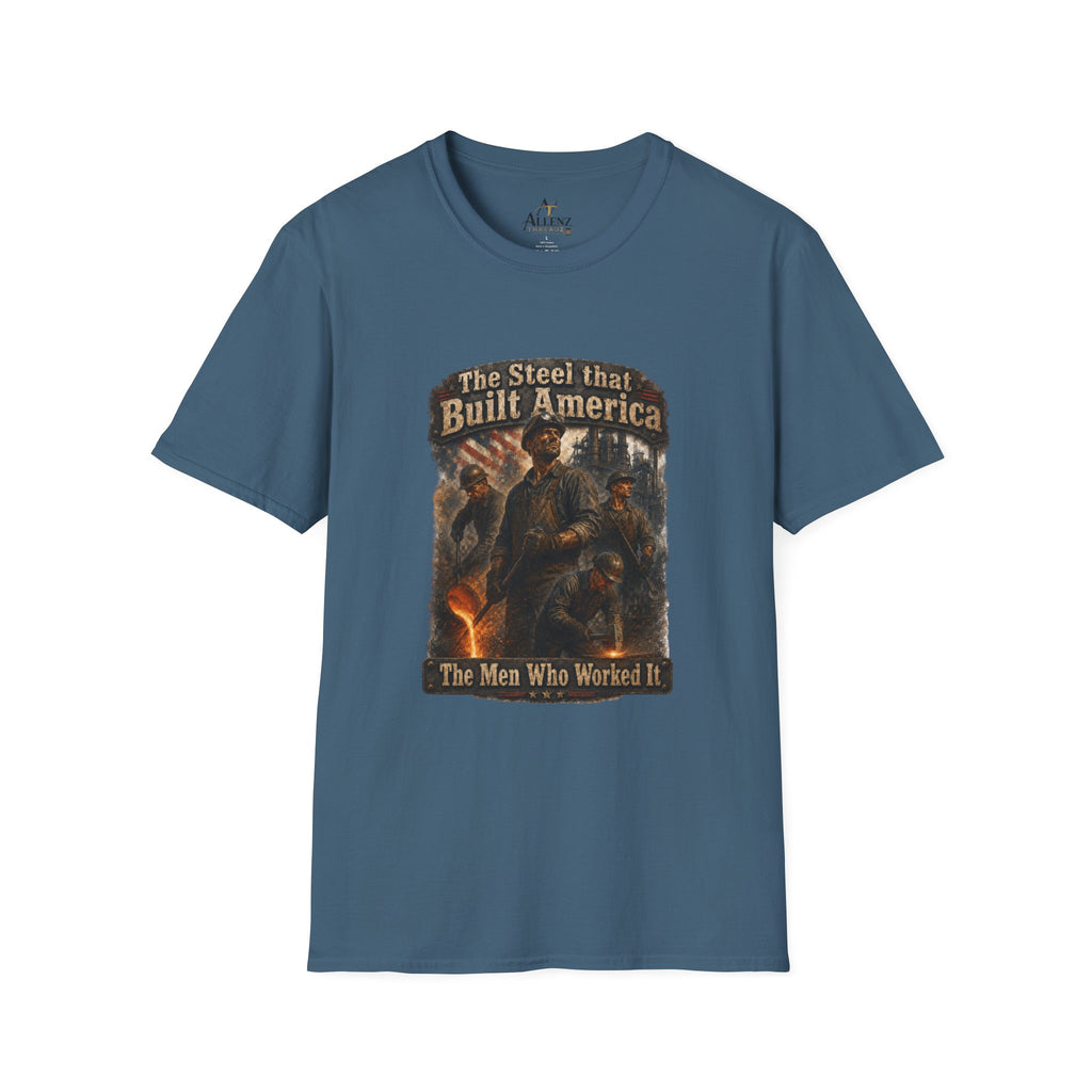 The Steel That Built America Unisex Softstyle T-Shirt