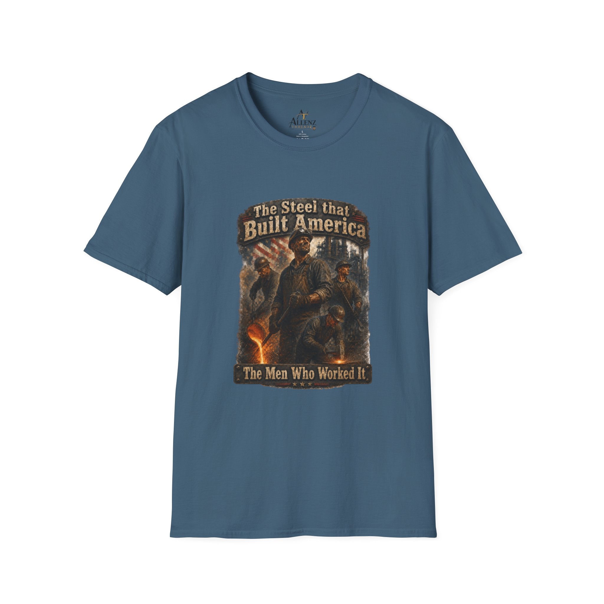 The Steel That Built America Unisex Softstyle T-Shirt