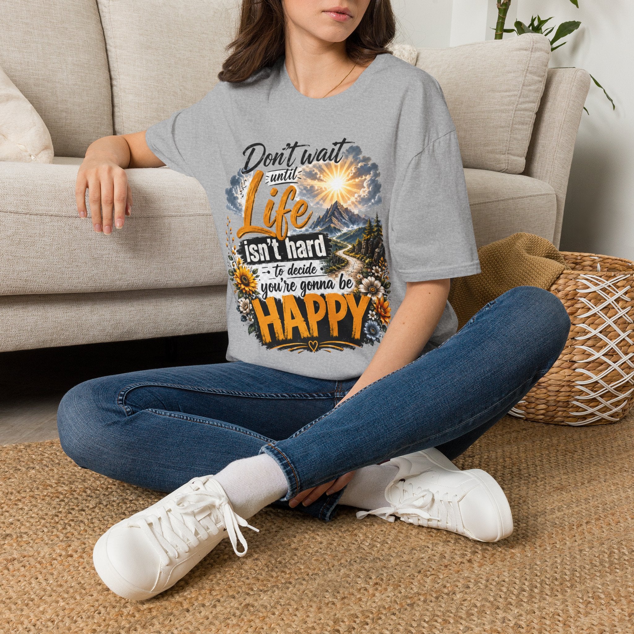 Positive Quote Unisex Softstyle T-Shirt