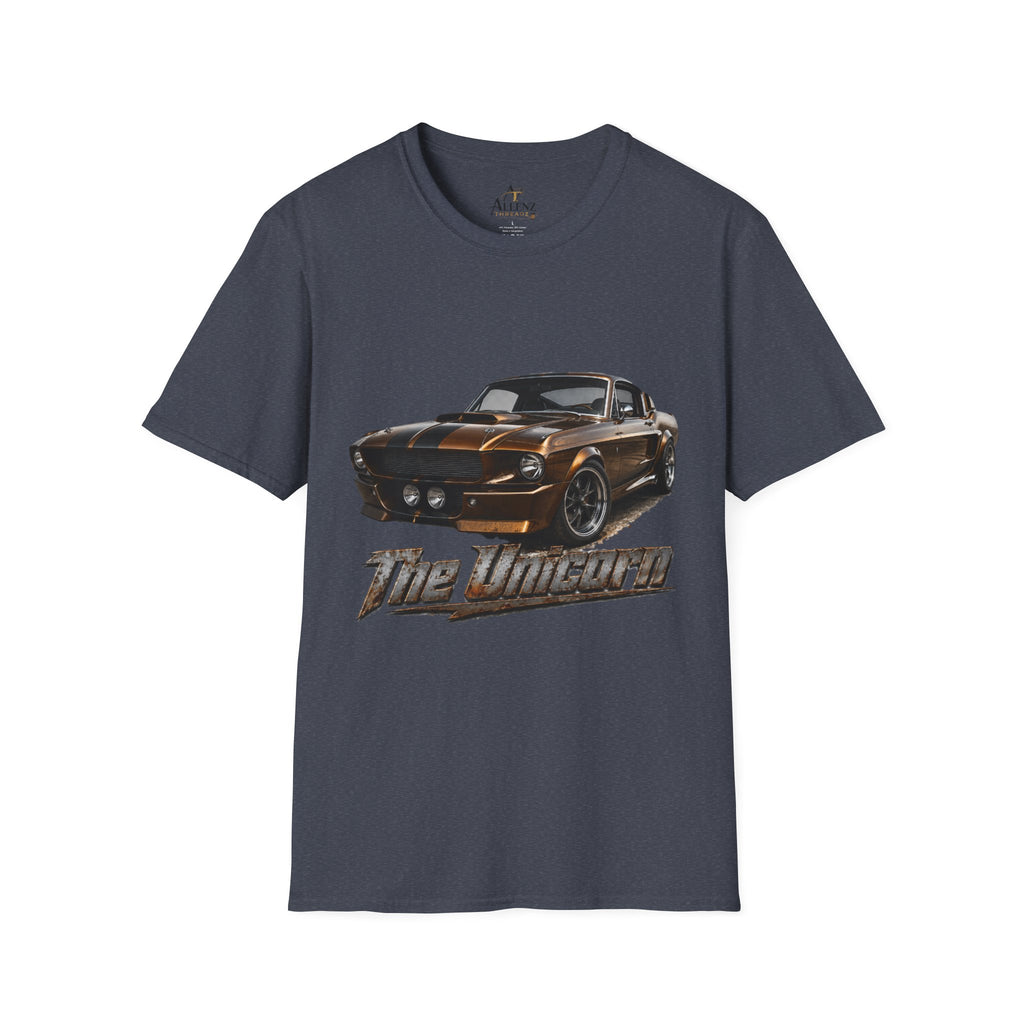 The Unicorn 67 Mustang Unisex Softstyle T-Shirt
