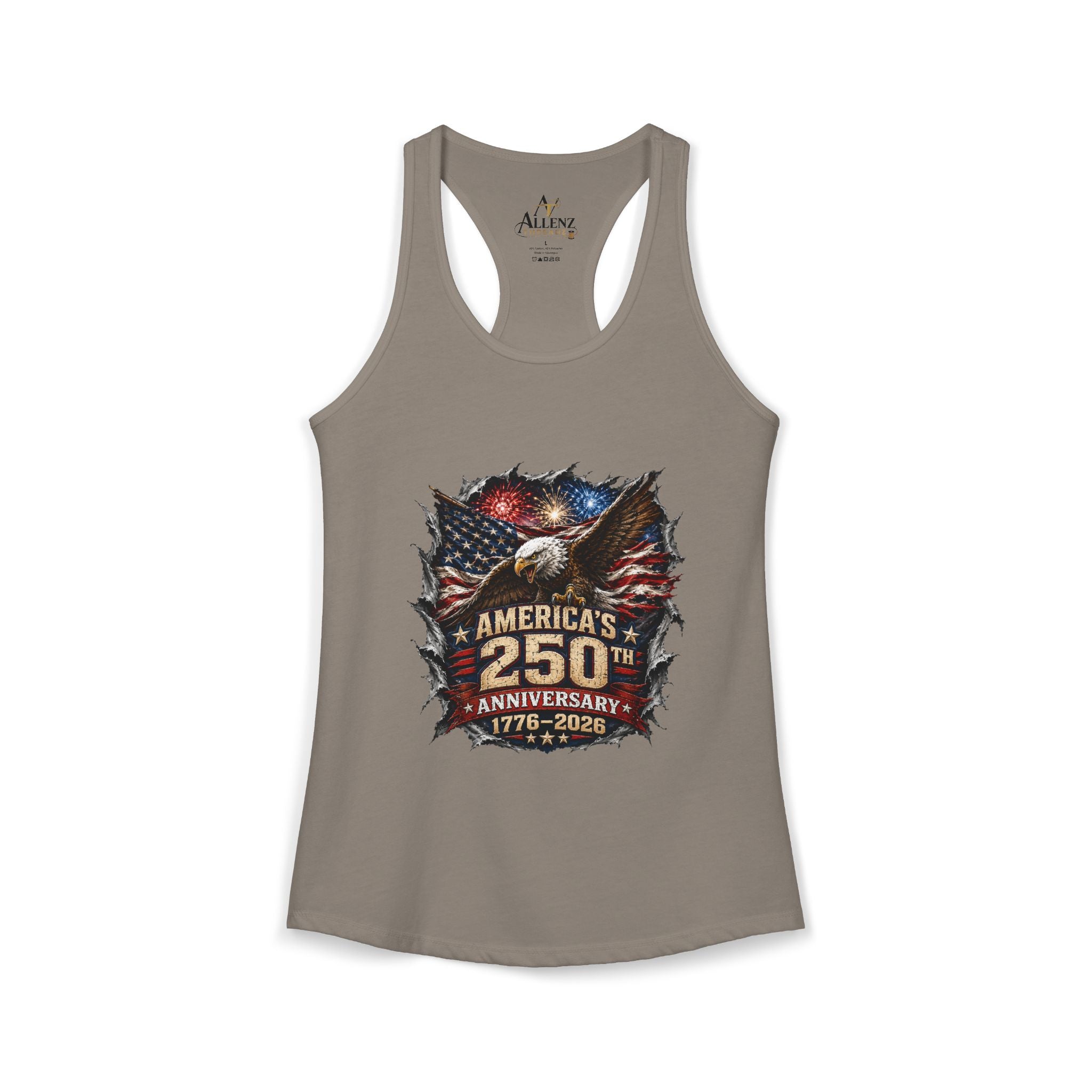 Americas 250th Anniversary Women's Ideal Racerback Tank