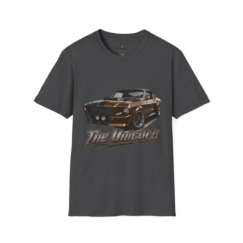 The Unicorn 67 Mustang Unisex Softstyle T-Shirt