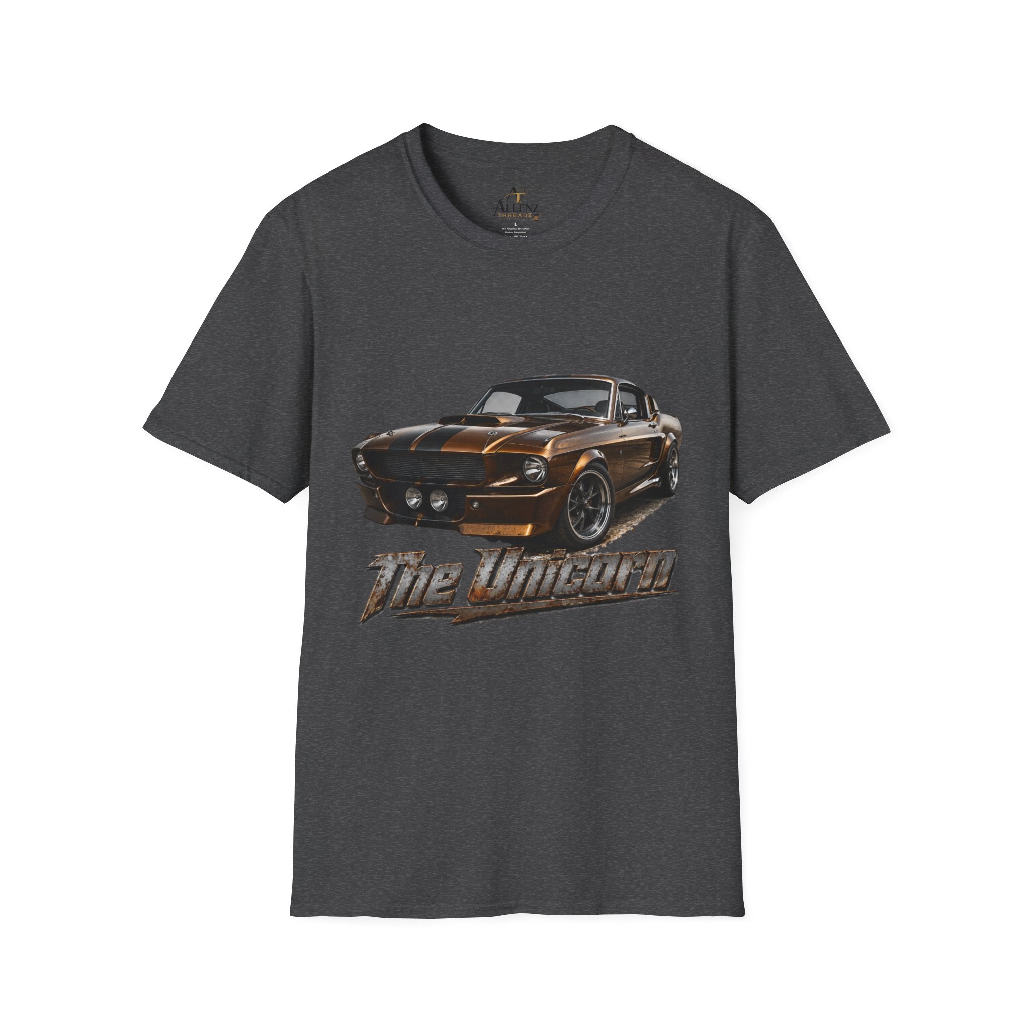 The Unicorn 67 Mustang Unisex Softstyle T-Shirt