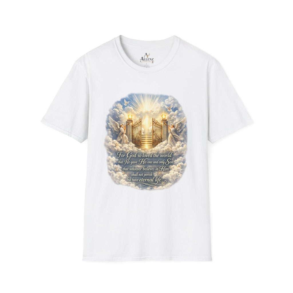 Heavenly Gates T‑Shirt — Inspirational Christian Faith Graphic Tee
