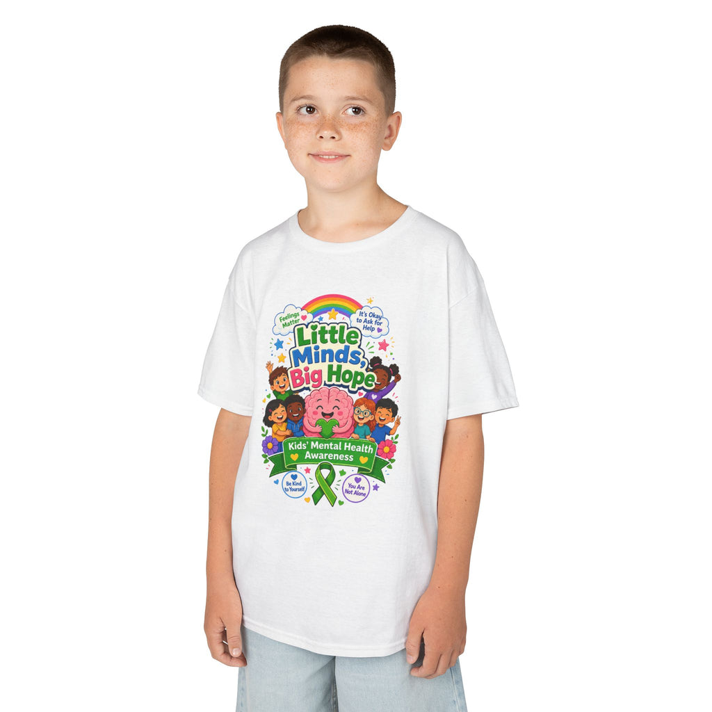 Little Minds Mental Health Kids Heavy Cotton™ Tee