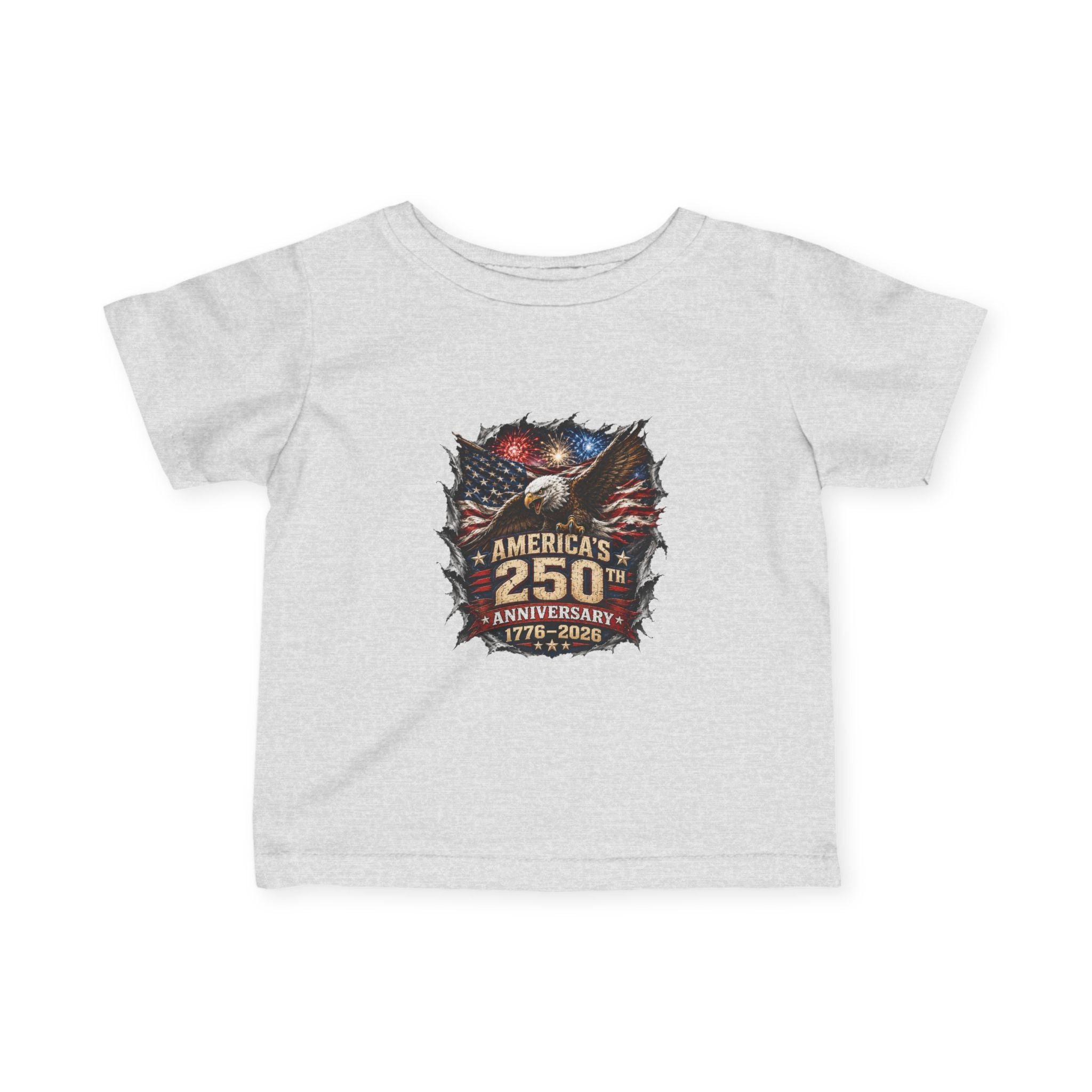 Americas 250th Anniversary Infant Fine Jersey Tee