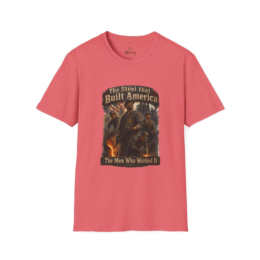 The Steel That Built America Unisex Softstyle T-Shirt