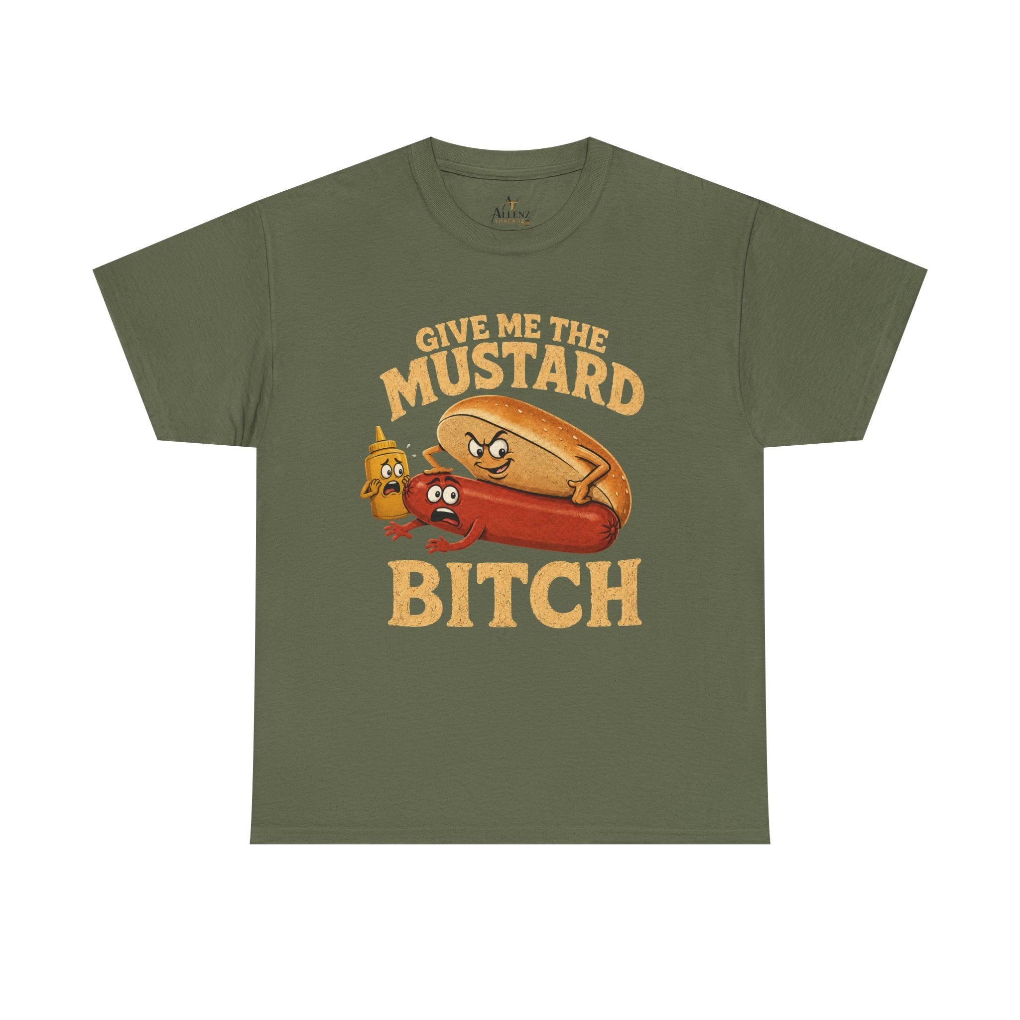 Give me the Mustard Unisex Heavy Cotton Tee