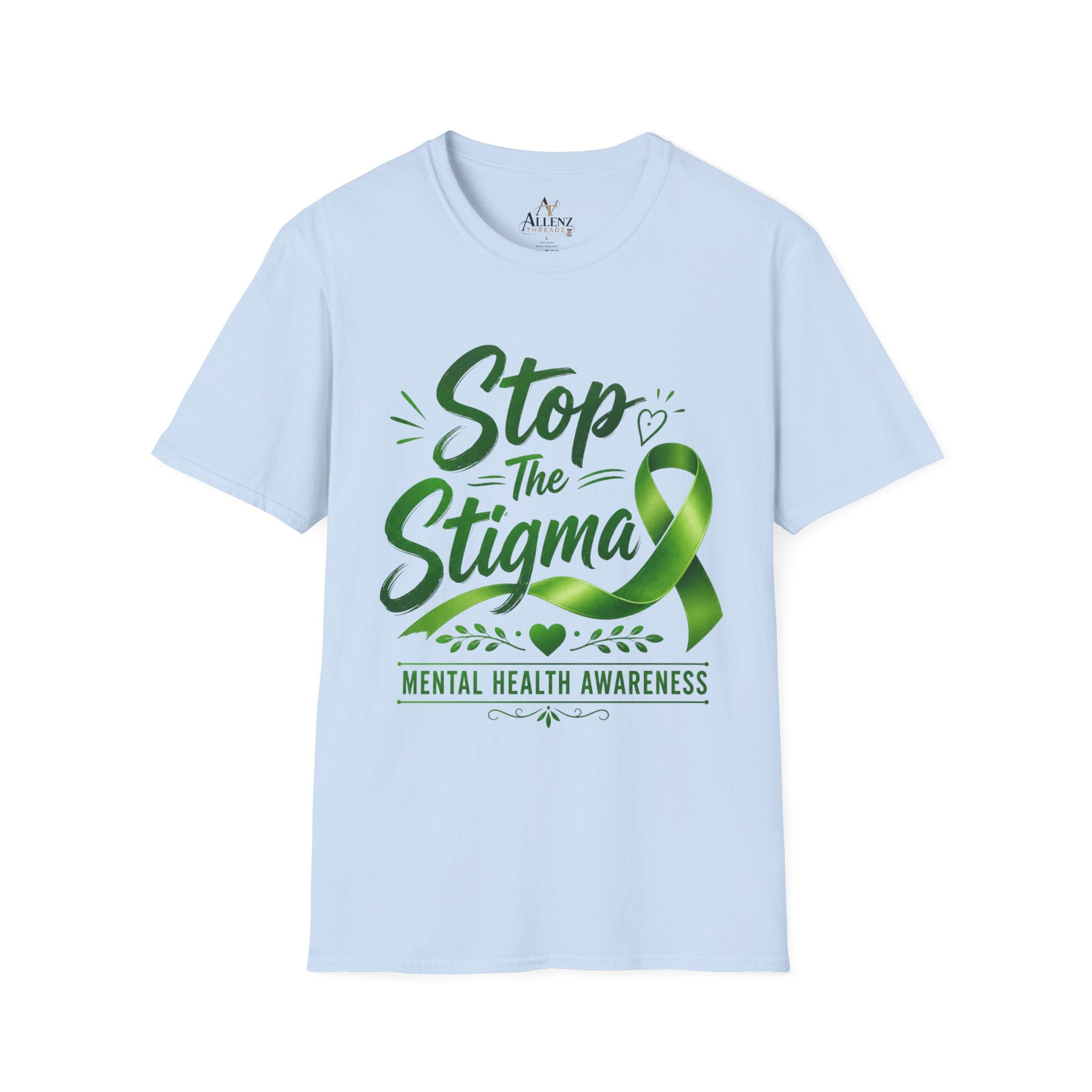 Stop The Stigma Mental Health Unisex Softstyle T-Shirt