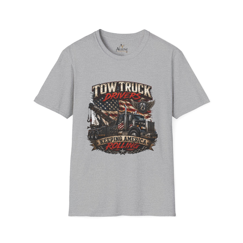 Tow Truck Driver Unisex Softstyle T-Shirt