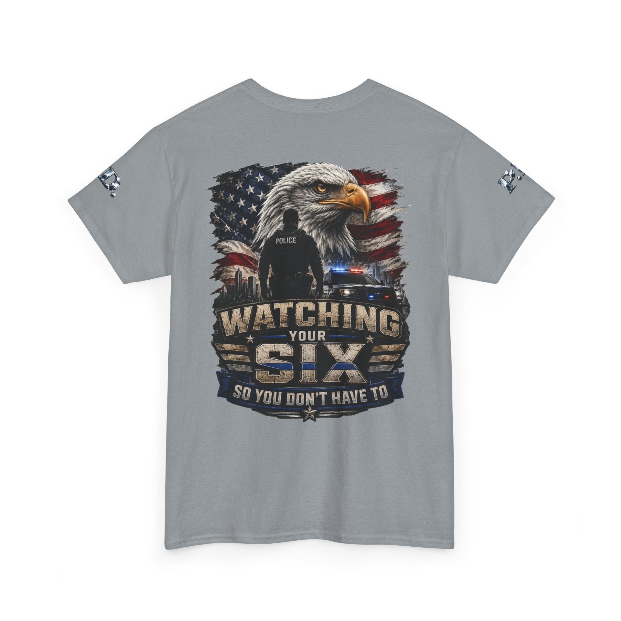 Watching Your Six Unisex Heavy Cotton Tee