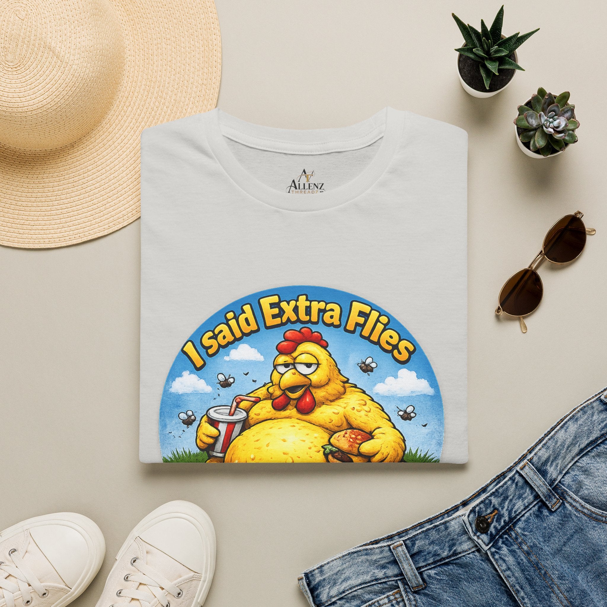 🍔 “I Said Extra Flies, Not Exercise!” 🍔