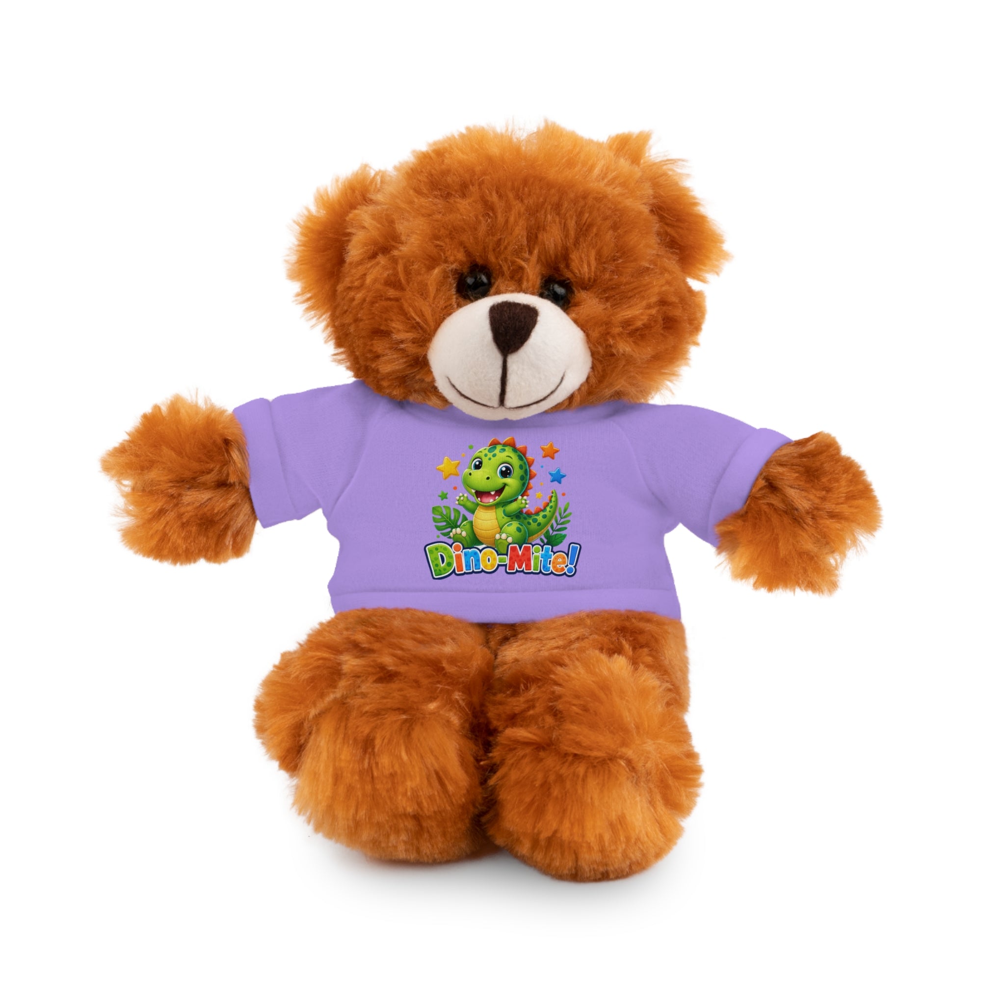 Kids Stuffed Animal with Dino-Mite T-Shirt