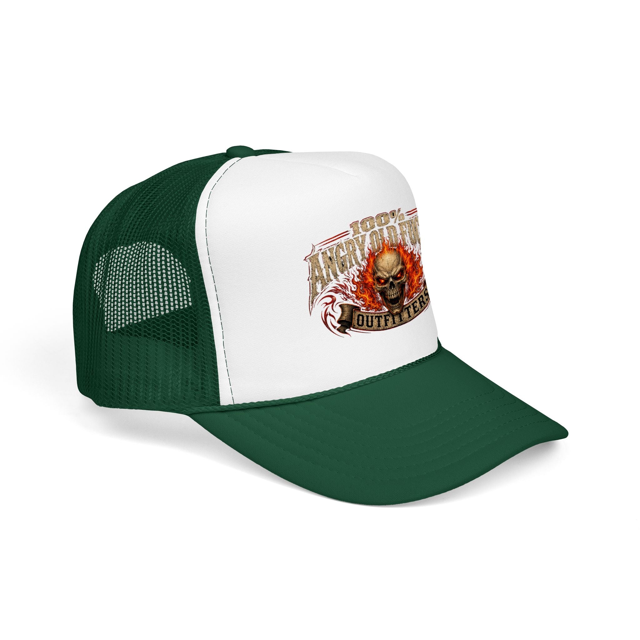 Foam Trucker Hat. 100% angry old man.