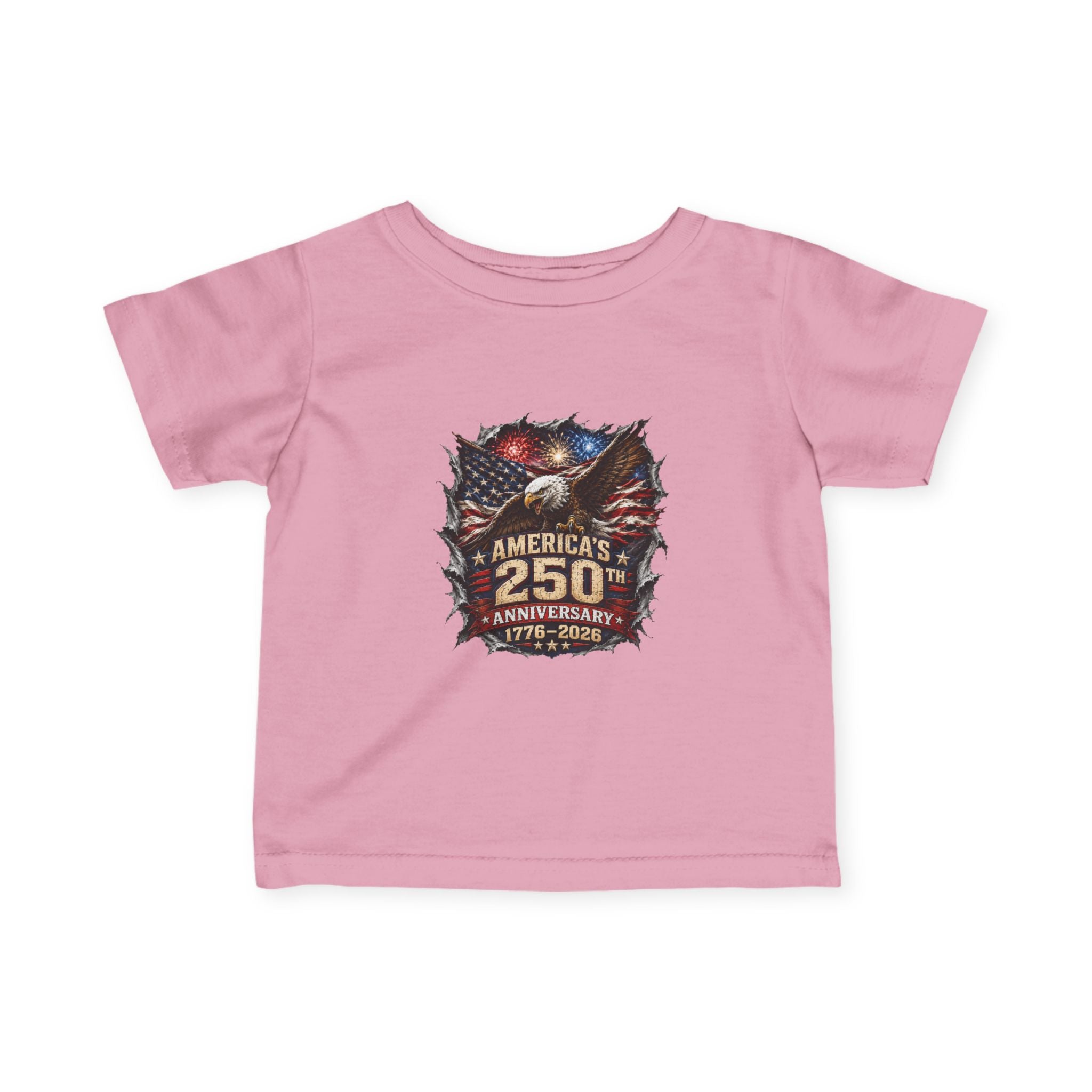 Americas 250th Anniversary Infant Fine Jersey Tee