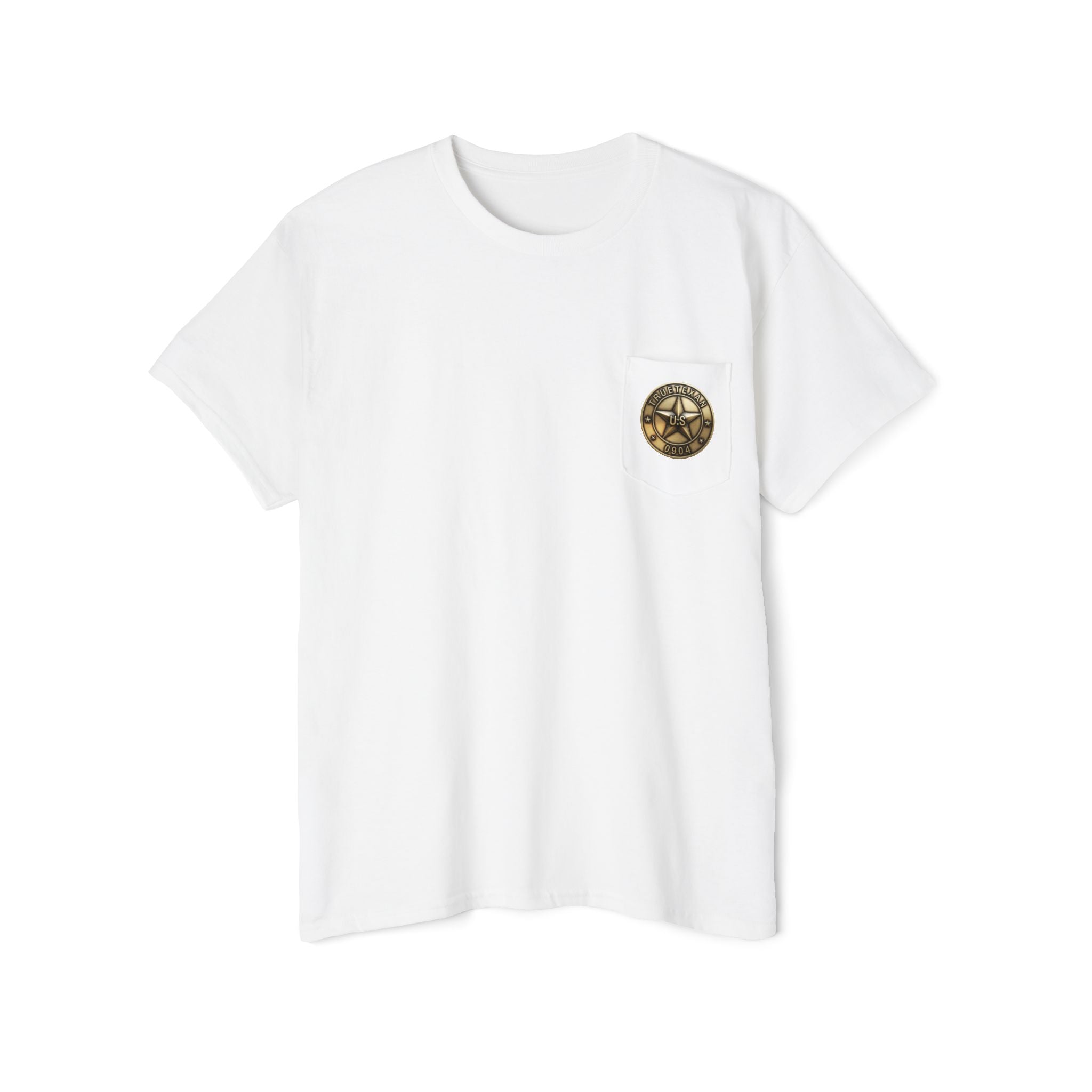 True Texan Scare Bear  Unisex Heavy Cotton Pocket Tee