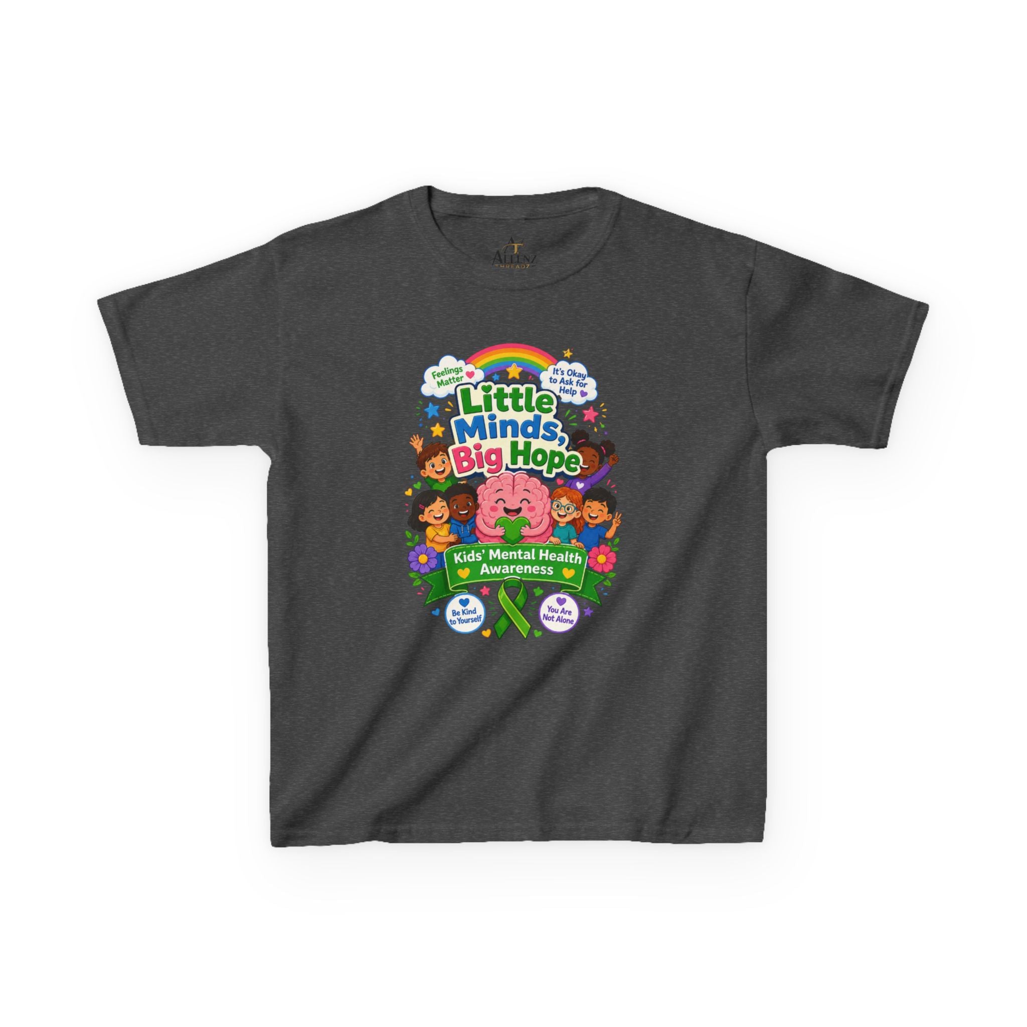Little Minds Mental Health Kids Heavy Cotton™ Tee