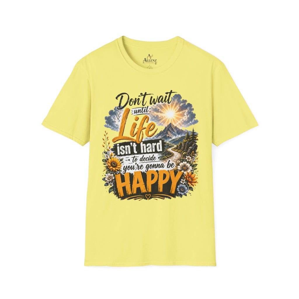 Positive Quote Unisex Softstyle T-Shirt