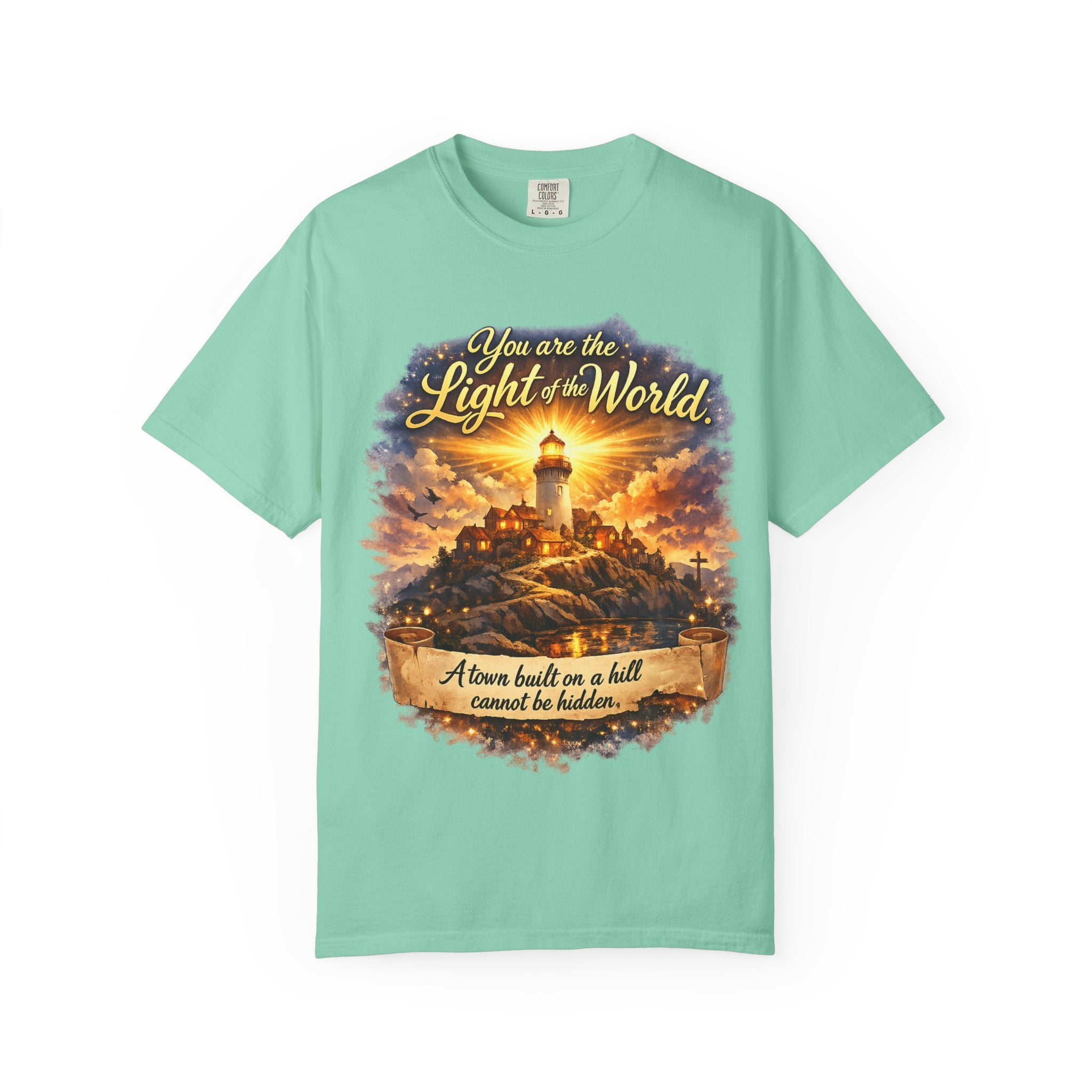 You Are the Light of the World T-Shirt — Lighthouse Faith Graphic Tee