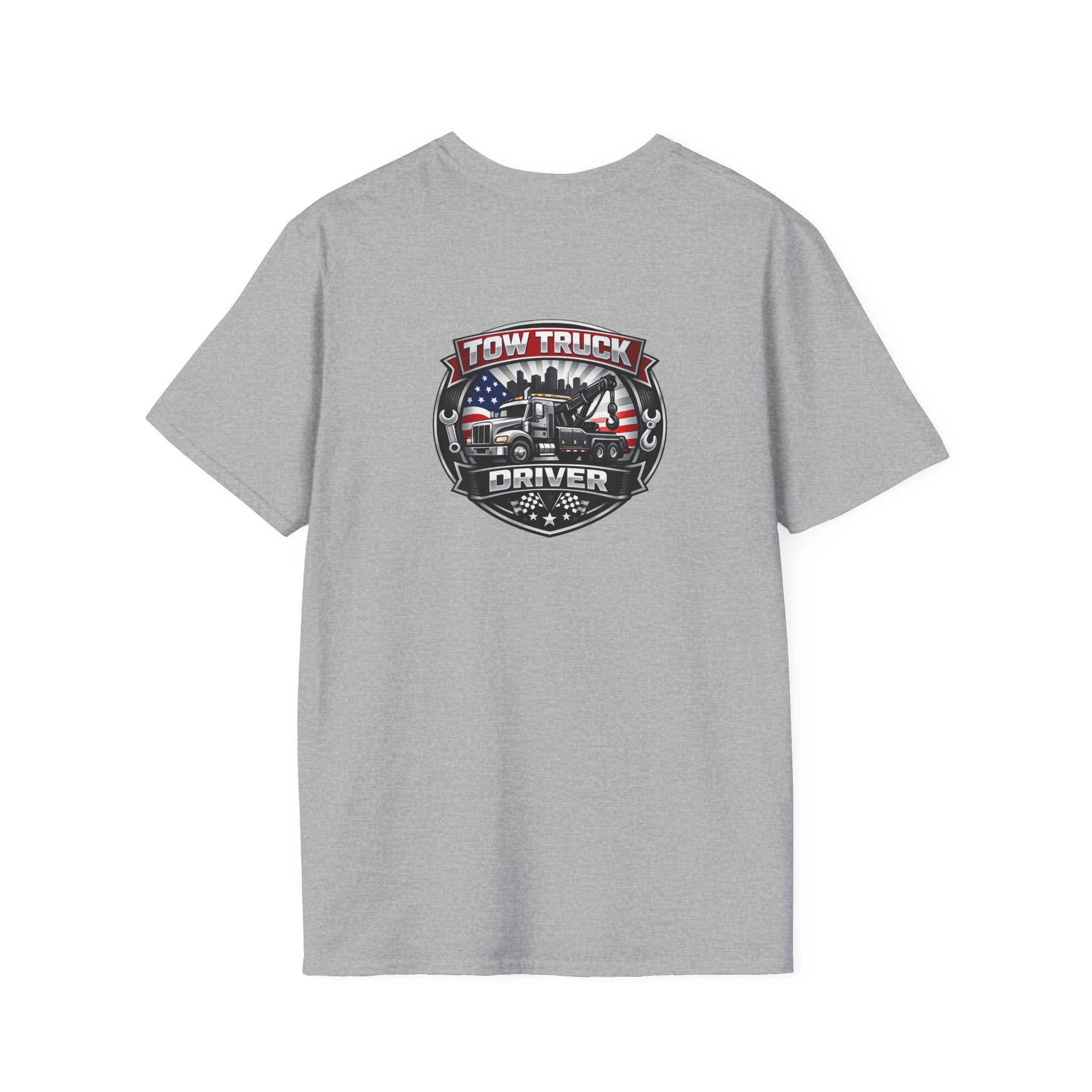 Tow Truck Driver Unisex Softstyle T-Shirt