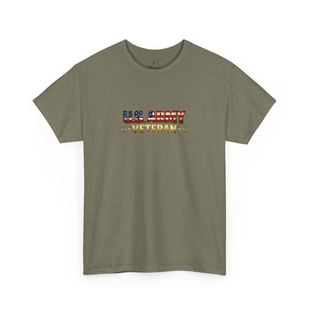 Army Veteran Unisex Heavy Cotton Tee
