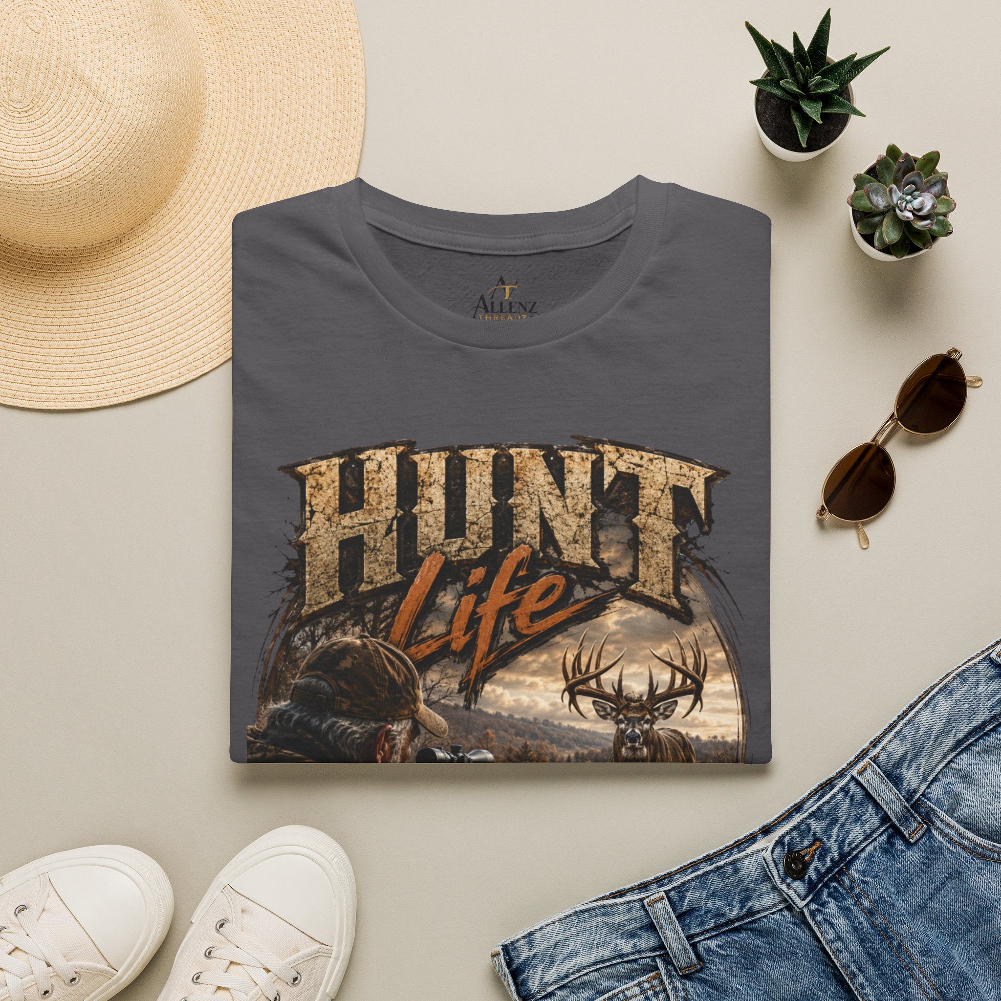 Hunt Life Unisex Softstyle T-Shirt